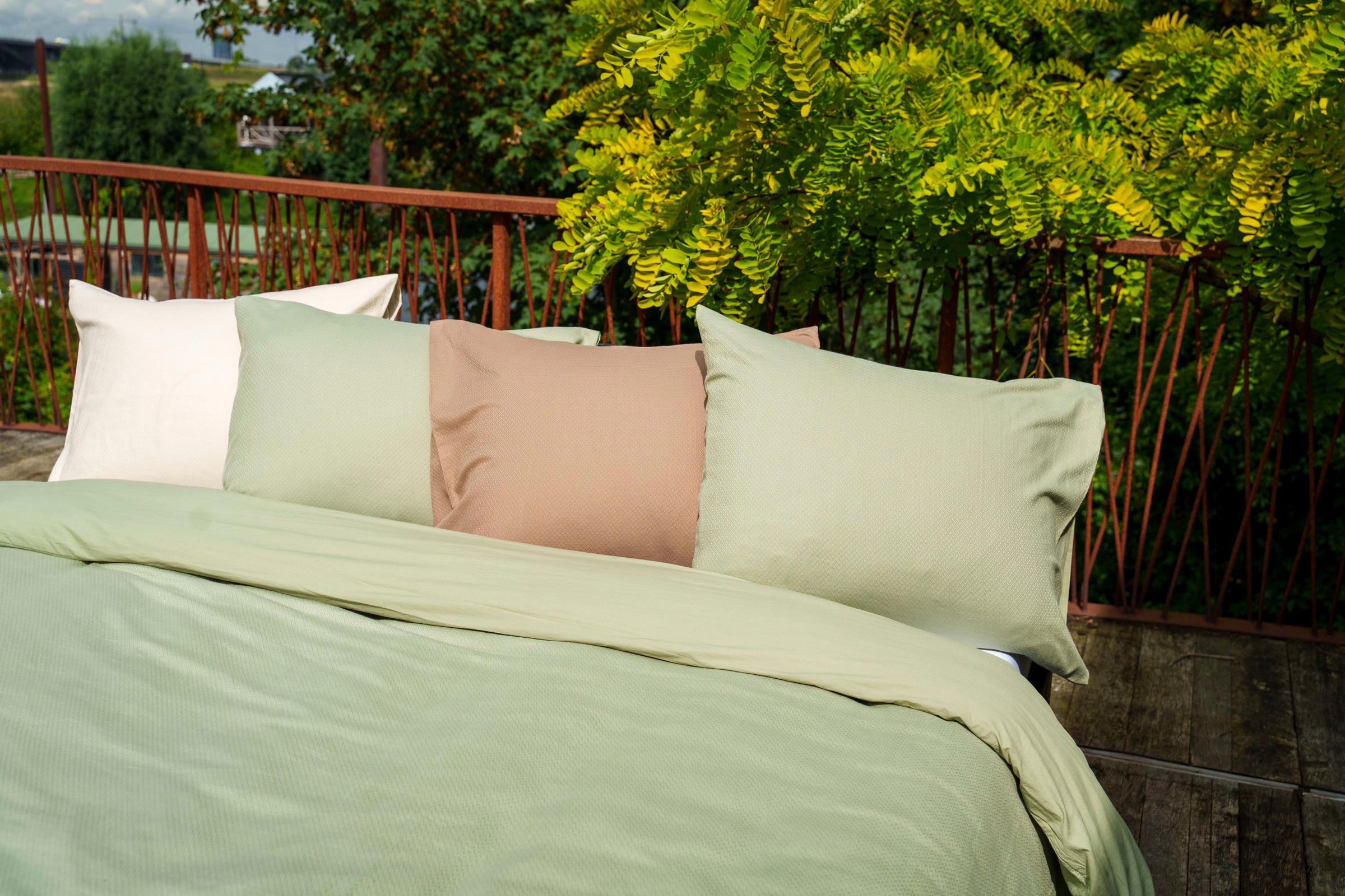 kayori Bettwäsche "Watari" 2 Stk. 65% Baumwolle - 35% Leinen günstig online kaufen