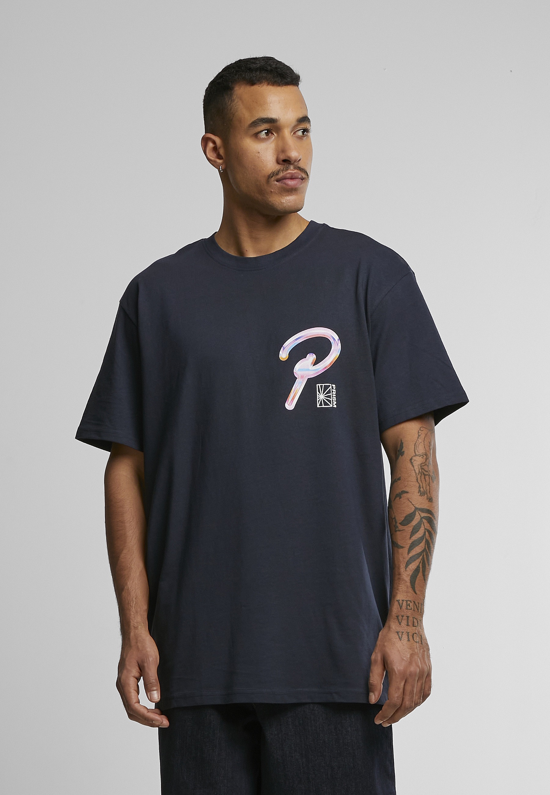 Upscale by Mister Tee Kurzarmshirt »Upscale by Mister Tee Herren Prisma Oversize Tee« 1 Stk.