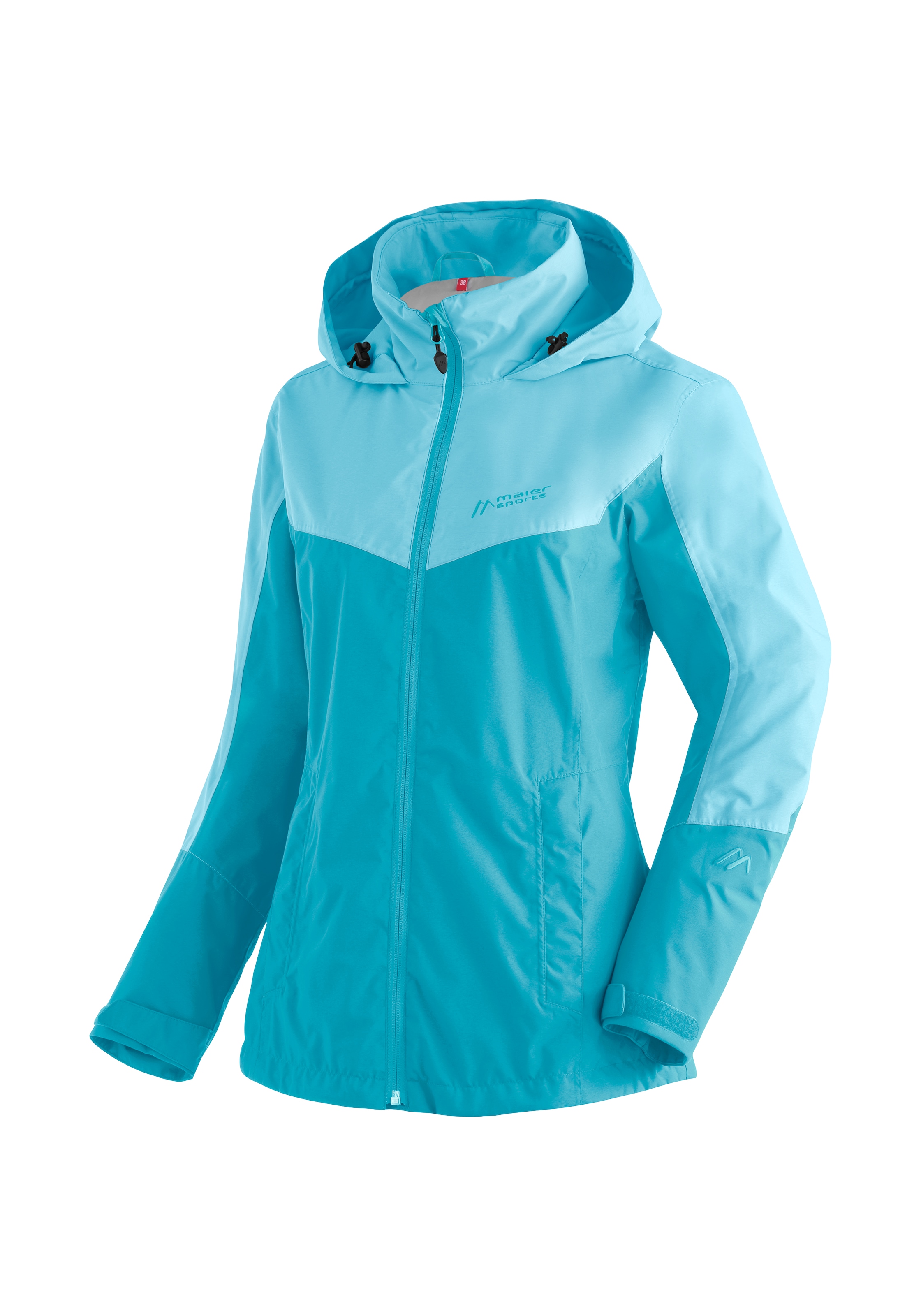 Maier Sports Funktionsjacke "Partu W", Wasserdichte Outdoorjacke aus atmungsaktivem Material