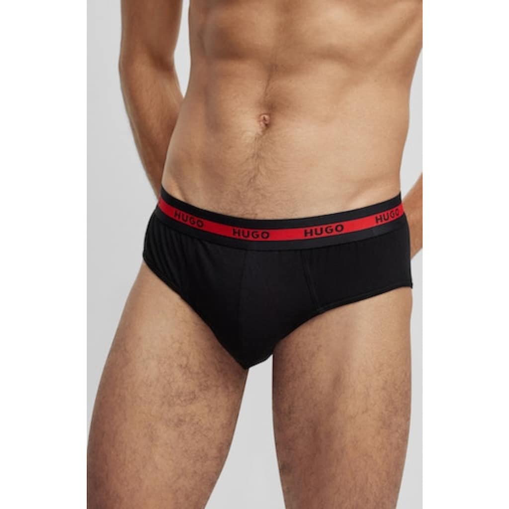 HUGO Underwear Slip, (Packung, 3 St., Im Dreierpack)