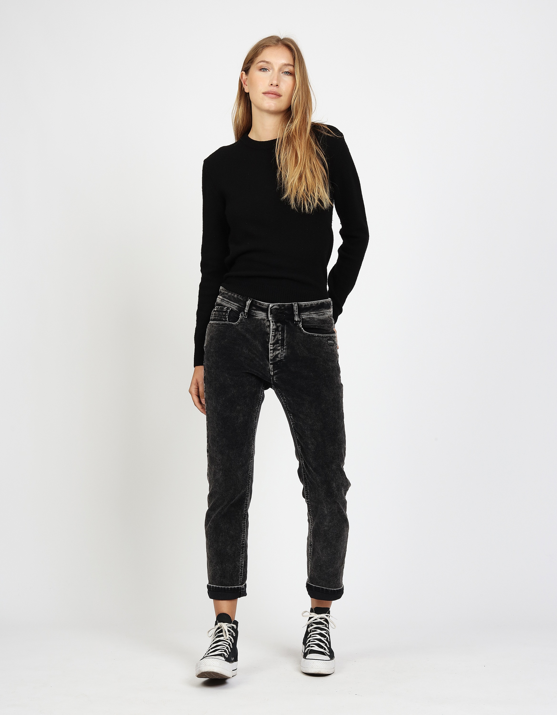 GANG Boyfriend-Jeans "GANG Jeans Boyfriend 94NICA CROPPED" günstig online kaufen