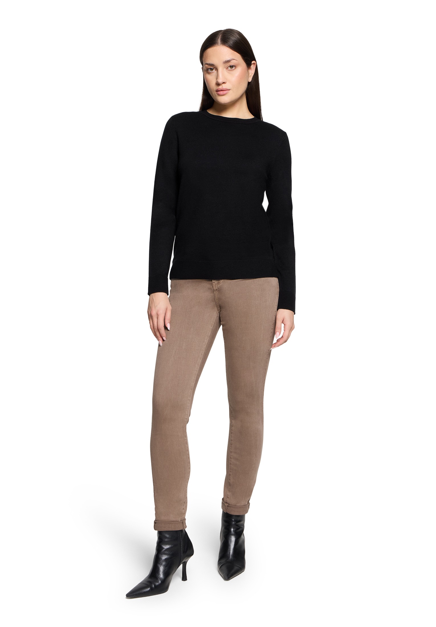 Betty Barclay Women's Knit Pullover Black 40 3