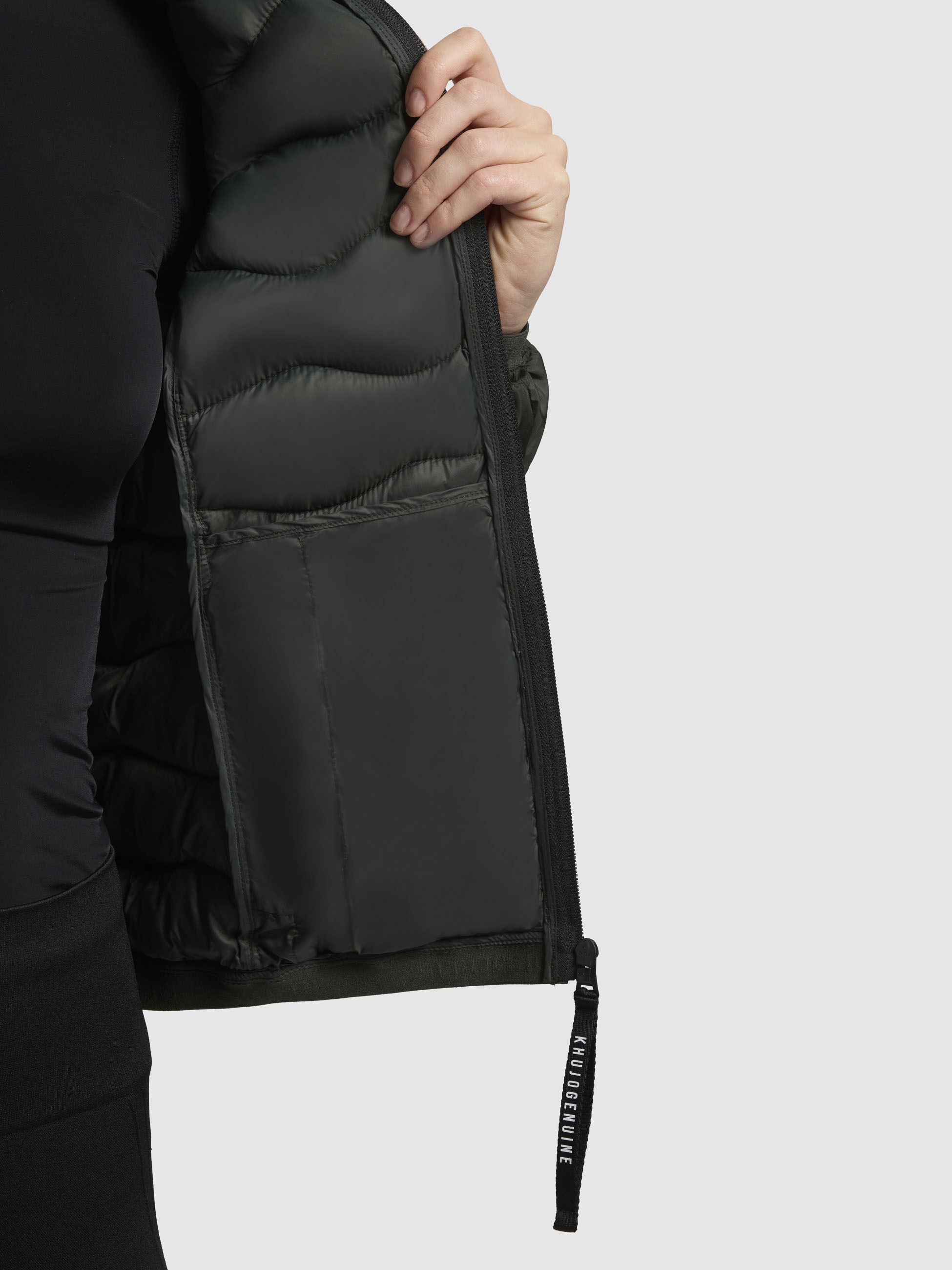 khujo Steppjacke »NARGO«, mit Kapuze