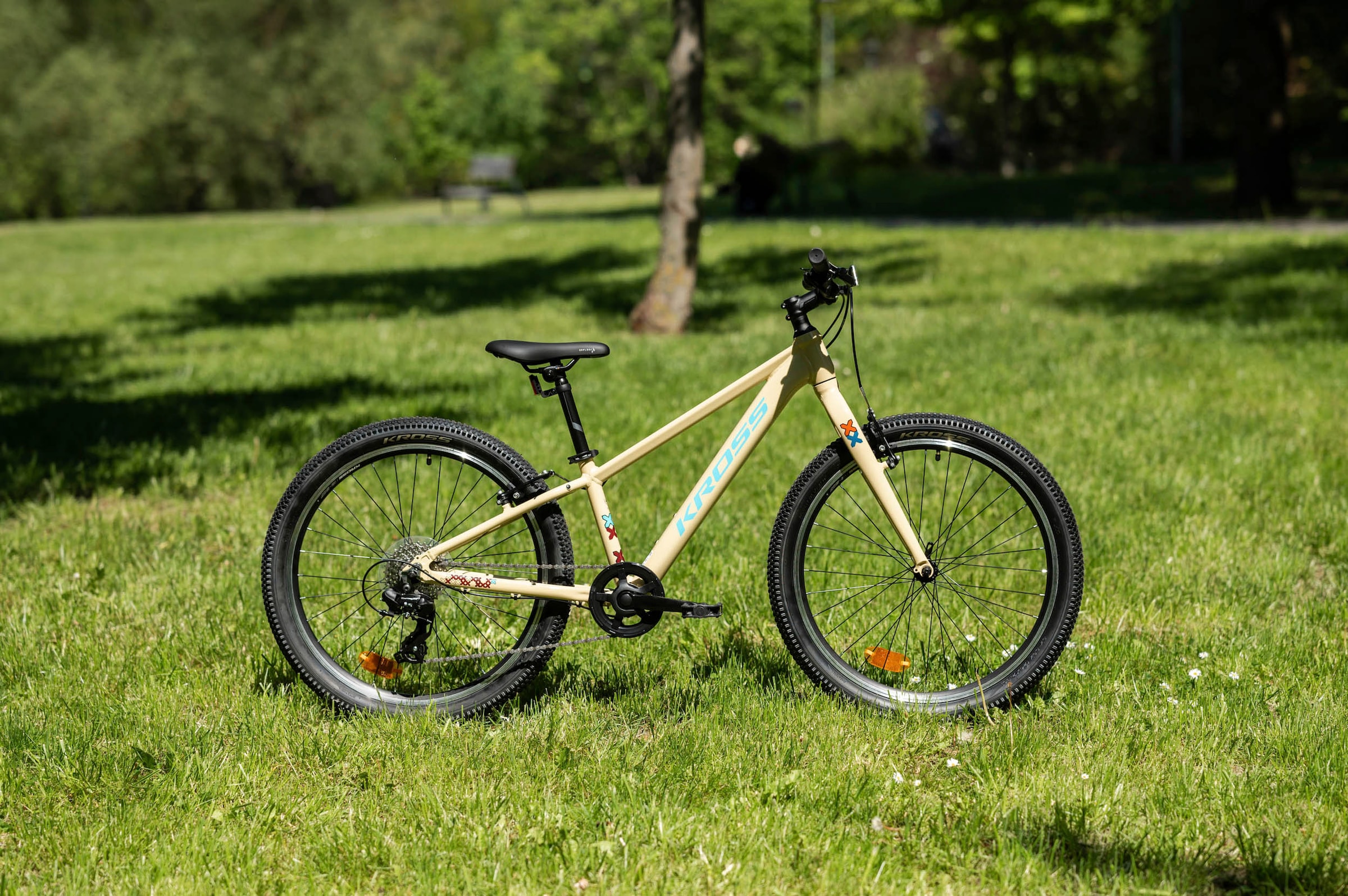 Kross Kinderfahrrad »Kinder-MTB Level Jr 1.0«, 8 Gang, Shimano, TOURNEY TX800 Schaltwerk, Kettenschaltung