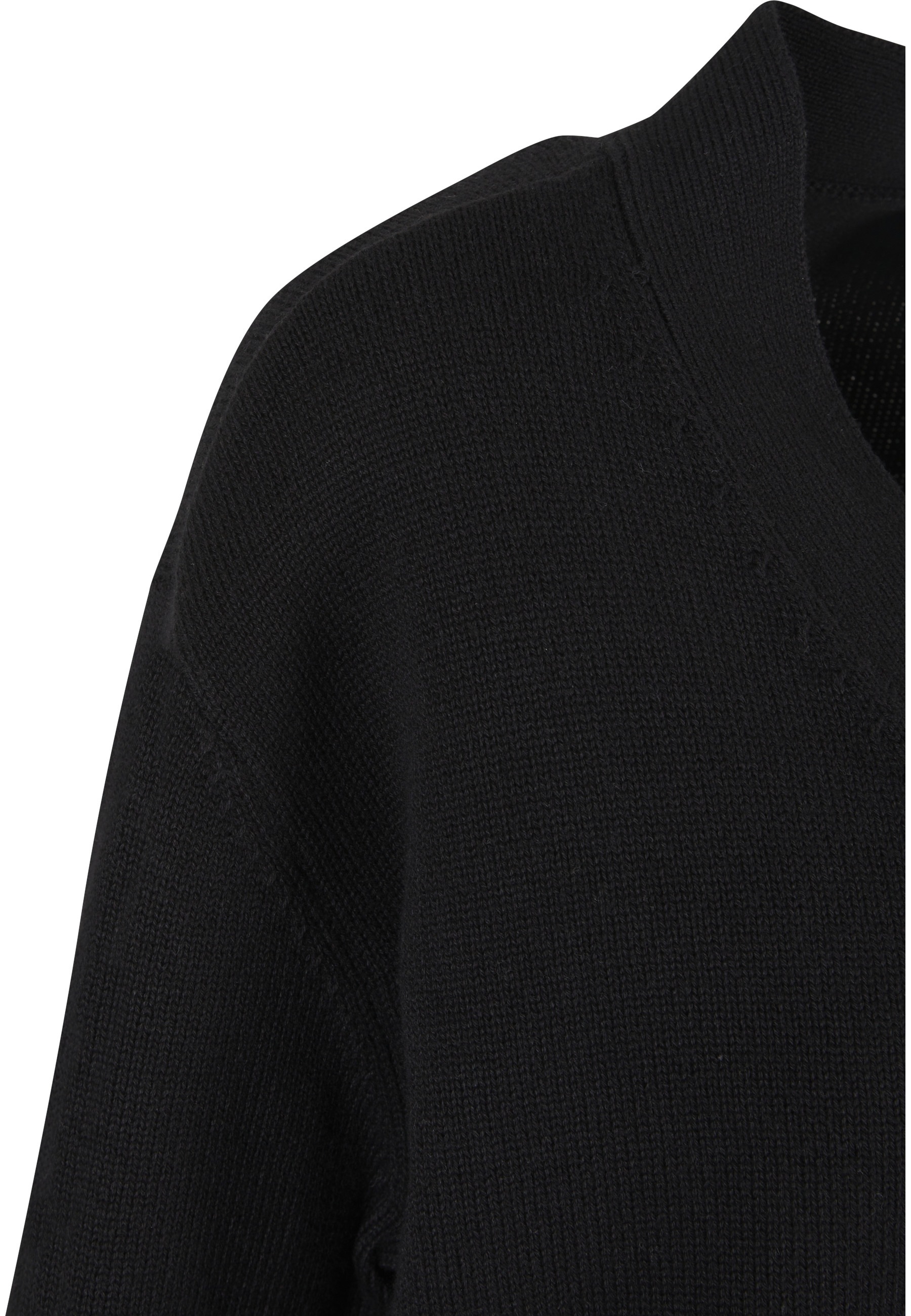URBAN CLASSICS Strickjacke »Urban Classics Damen Ladies Rib Cardigan« 1 Stk.