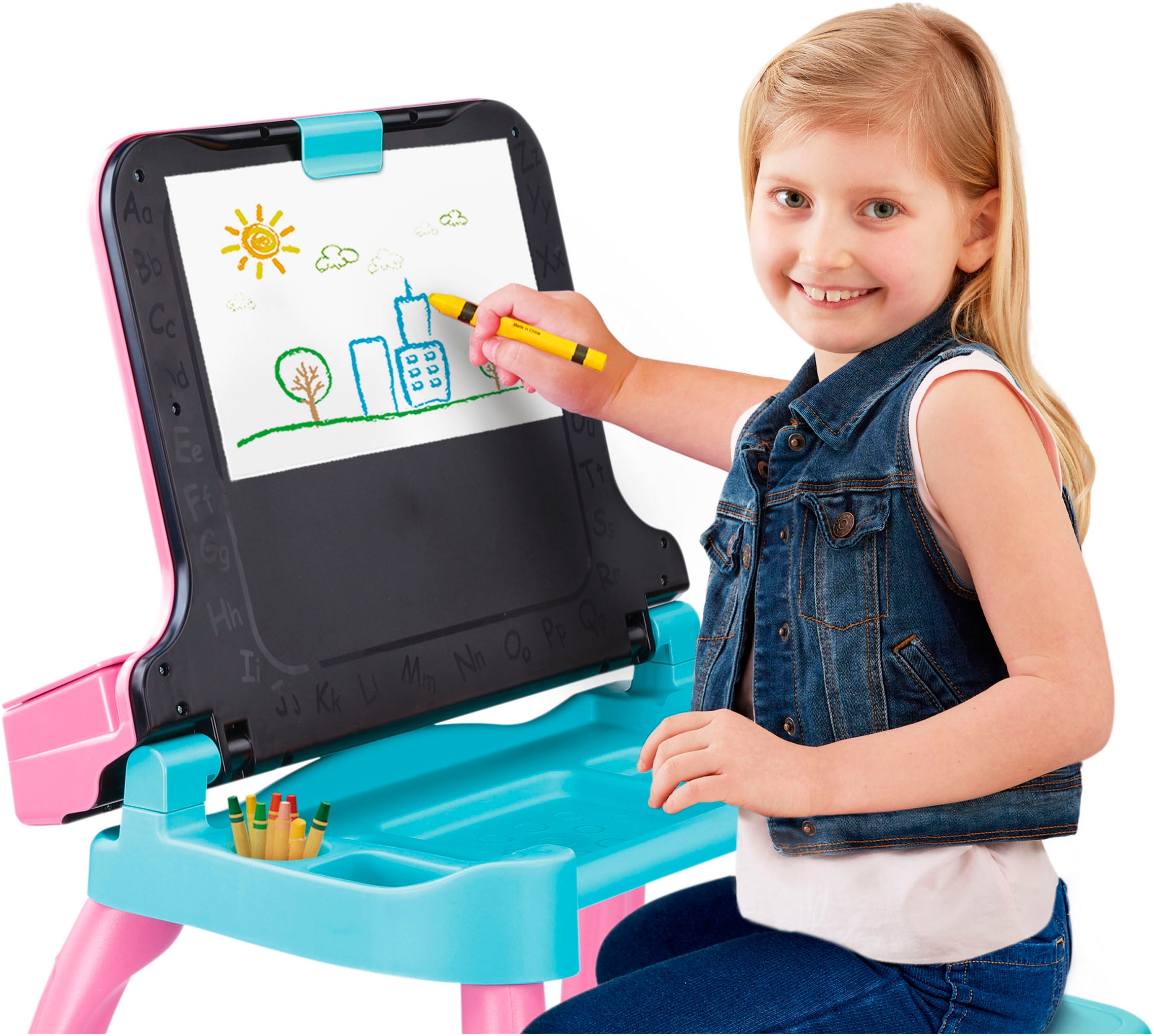 Vtech® Spieltisch »6-in-1 Magischer Schreibtisch«, mit Licht und Sound