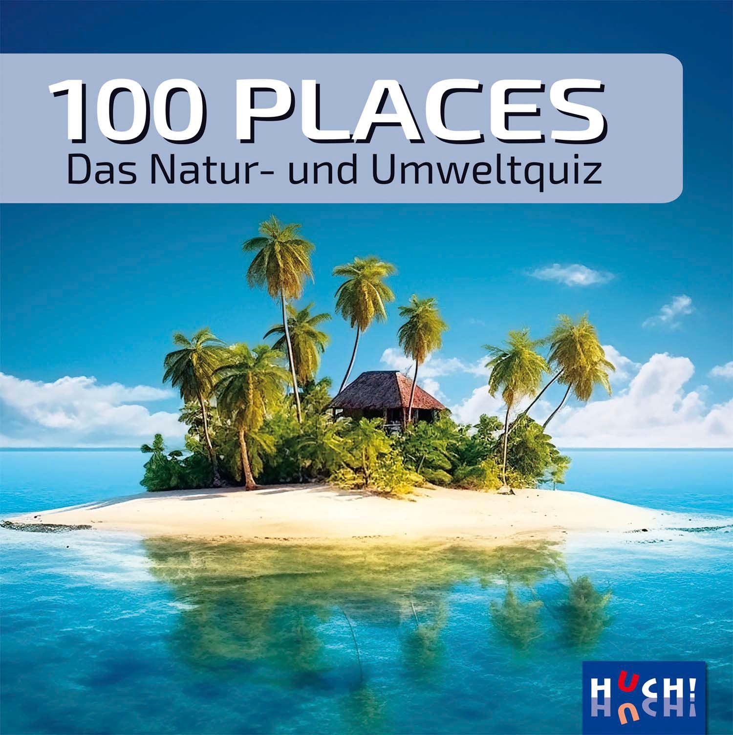 HUCH! Spiel »100 Places - Das Natur- und Umweltquiz«, Made in Germany