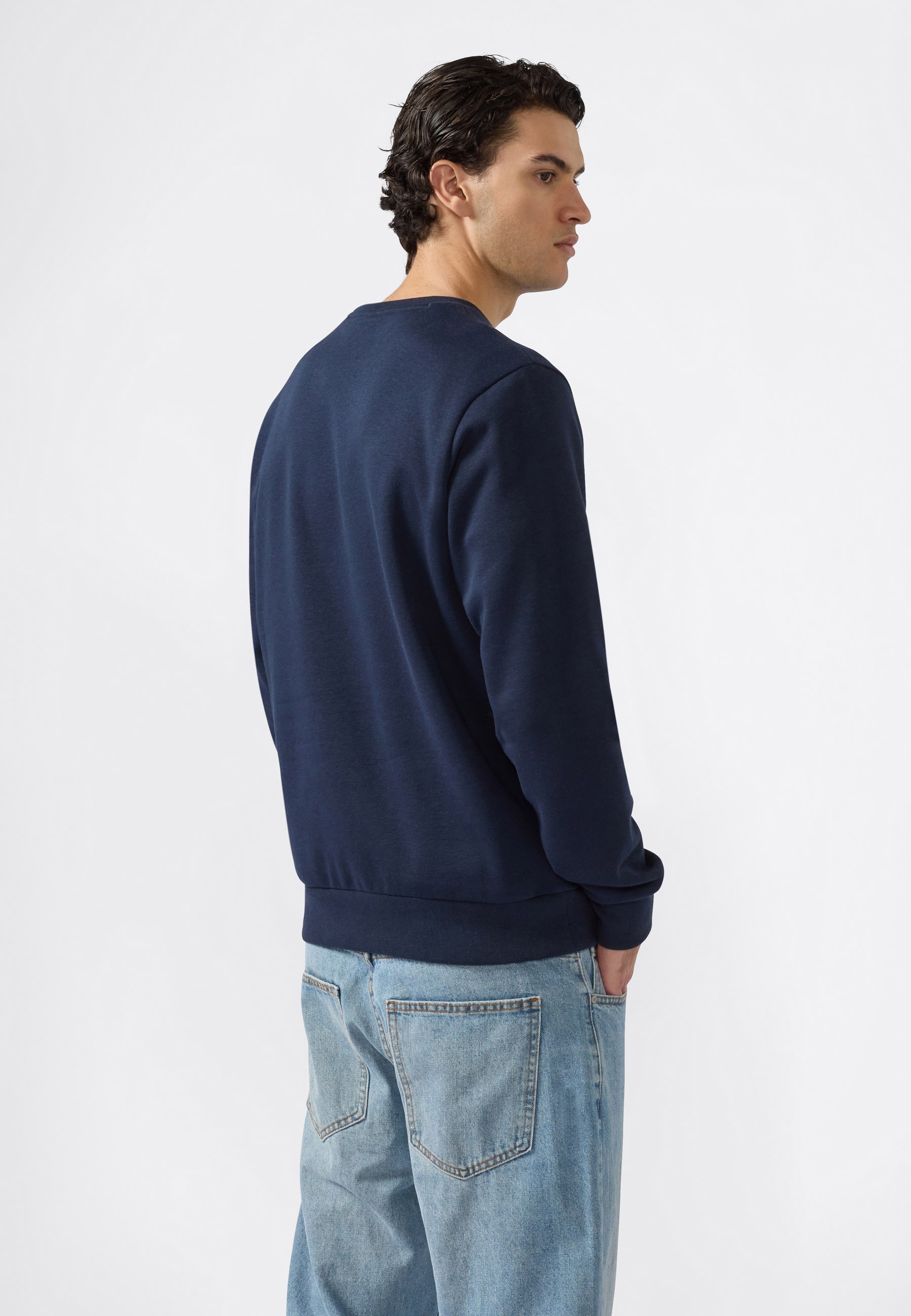 Champion Kapuzensweatshirt »BASICS Fleece Crewneck Sweatshirt Large Logo«
