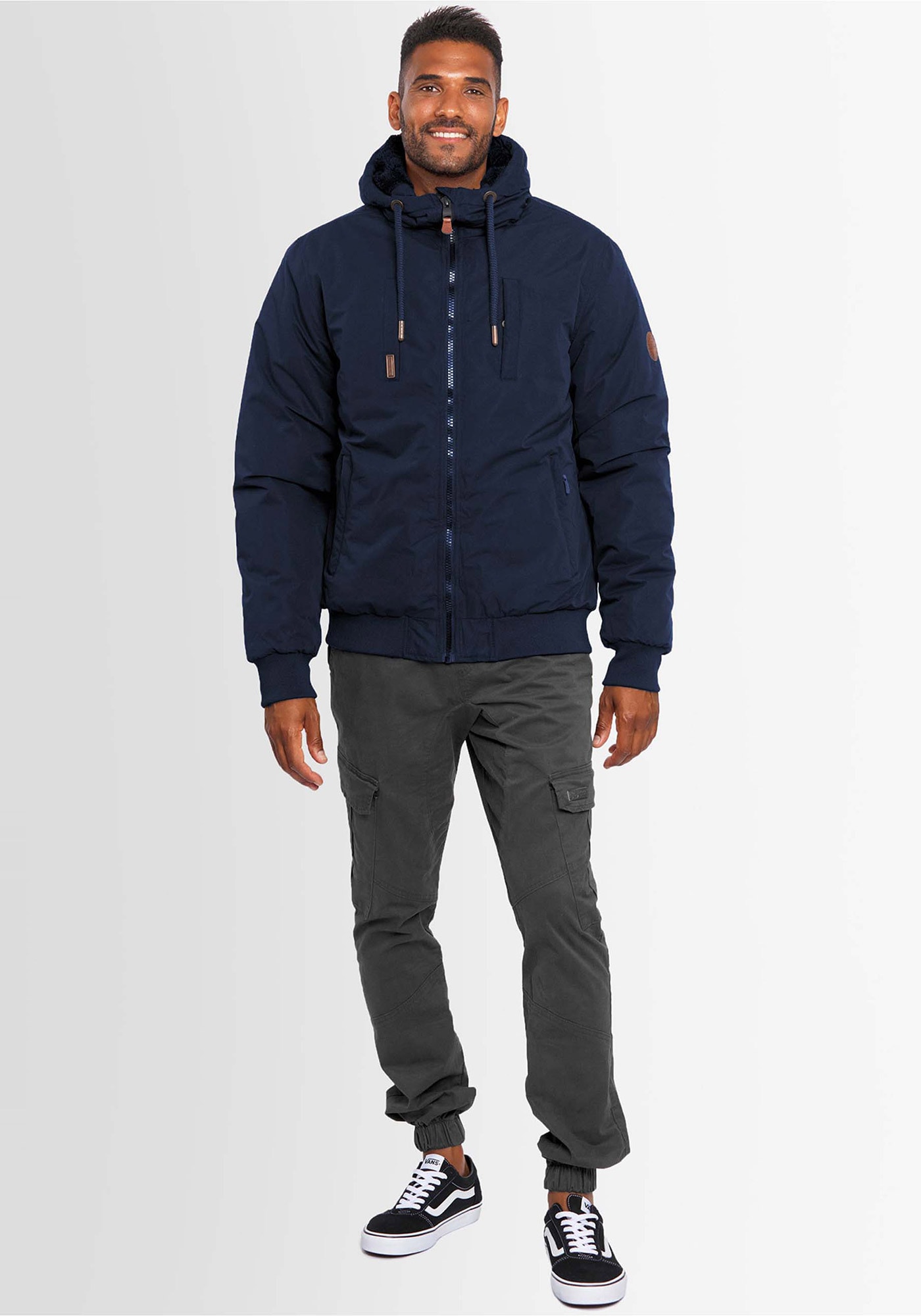 Alessandro Salvarini Winterjacke »ASWeighty« mit weichem Teddyfell innen