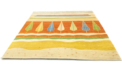 Teppich »Designer Teppich handgewebt orange«, rechteckig