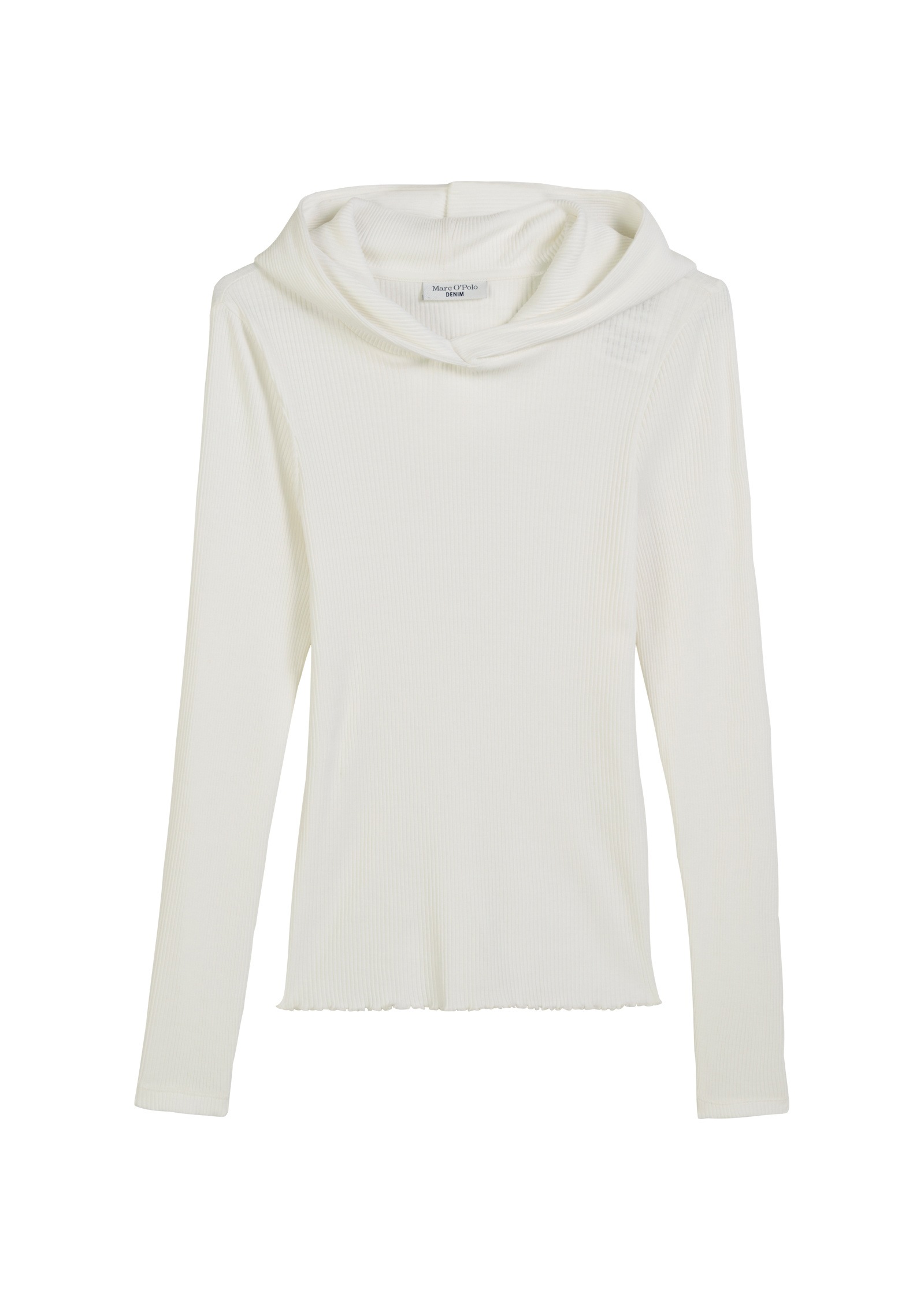 Marc O'Polo DENIM Langarmshirt »aus softem Rippjersey«