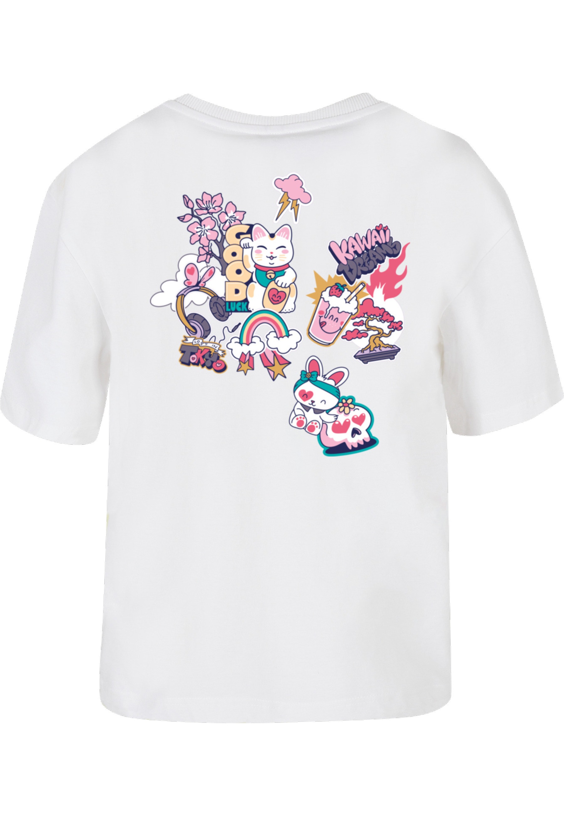 Miss Tee T-Shirt "Miss Tee Damen Kawaii Dreams Tee" 1 Stk. günstig online kaufen