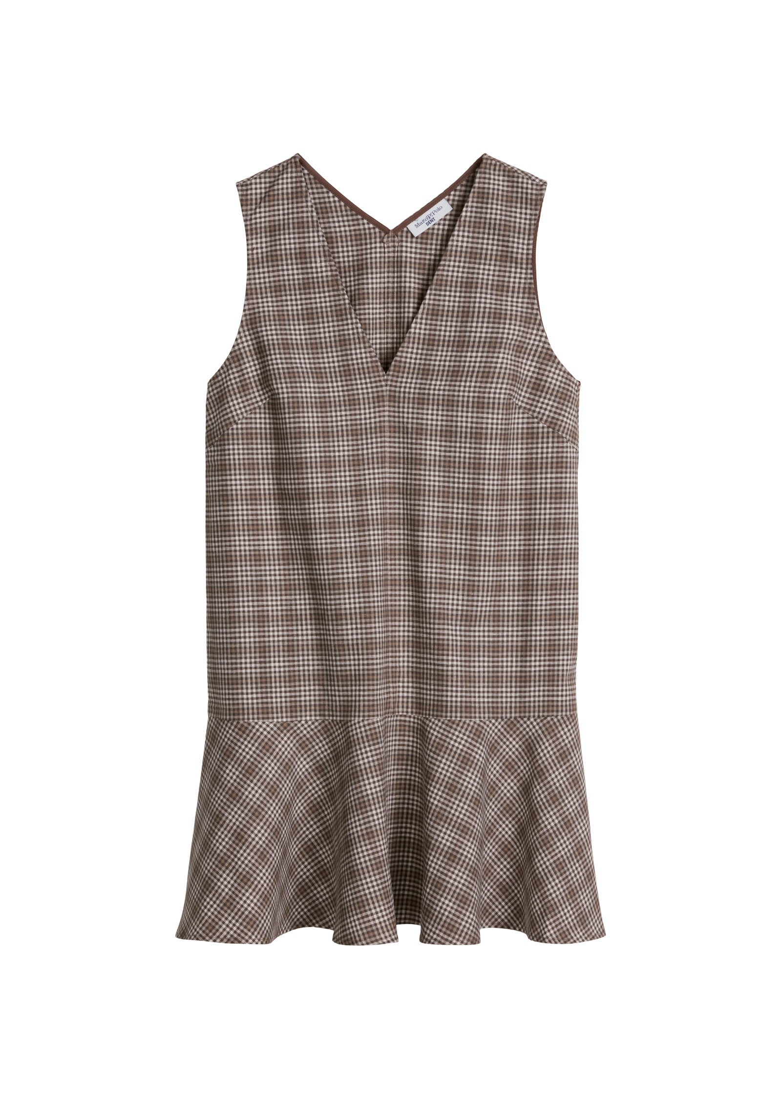 Marc O'Polo DENIM Minikleid »aus Organic Cotton-Leinen-Mix«