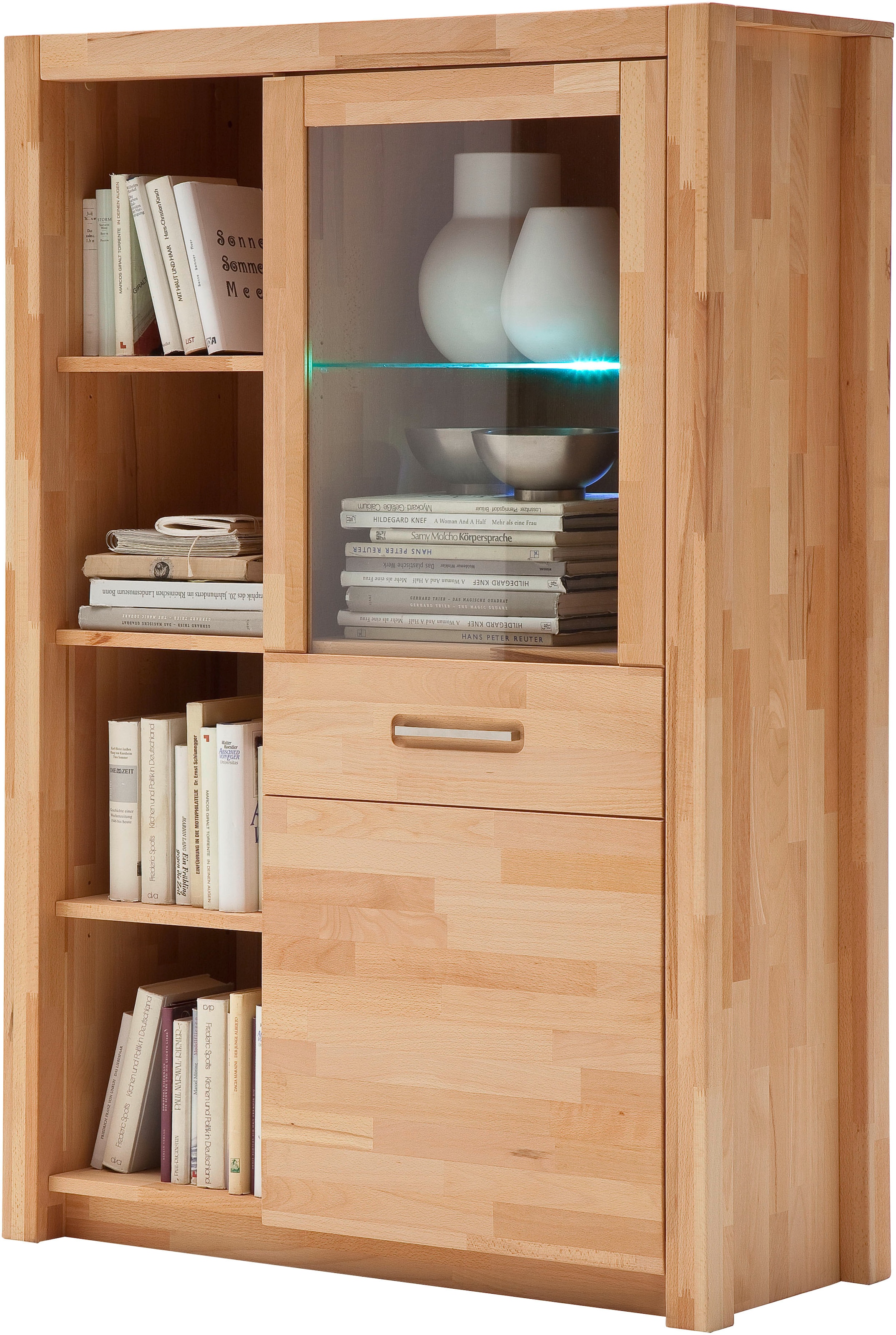 MCA living Vitrine "Fenja Kombivitrine, Glasvitrine, Standvitrine", (Set, 1 günstig online kaufen