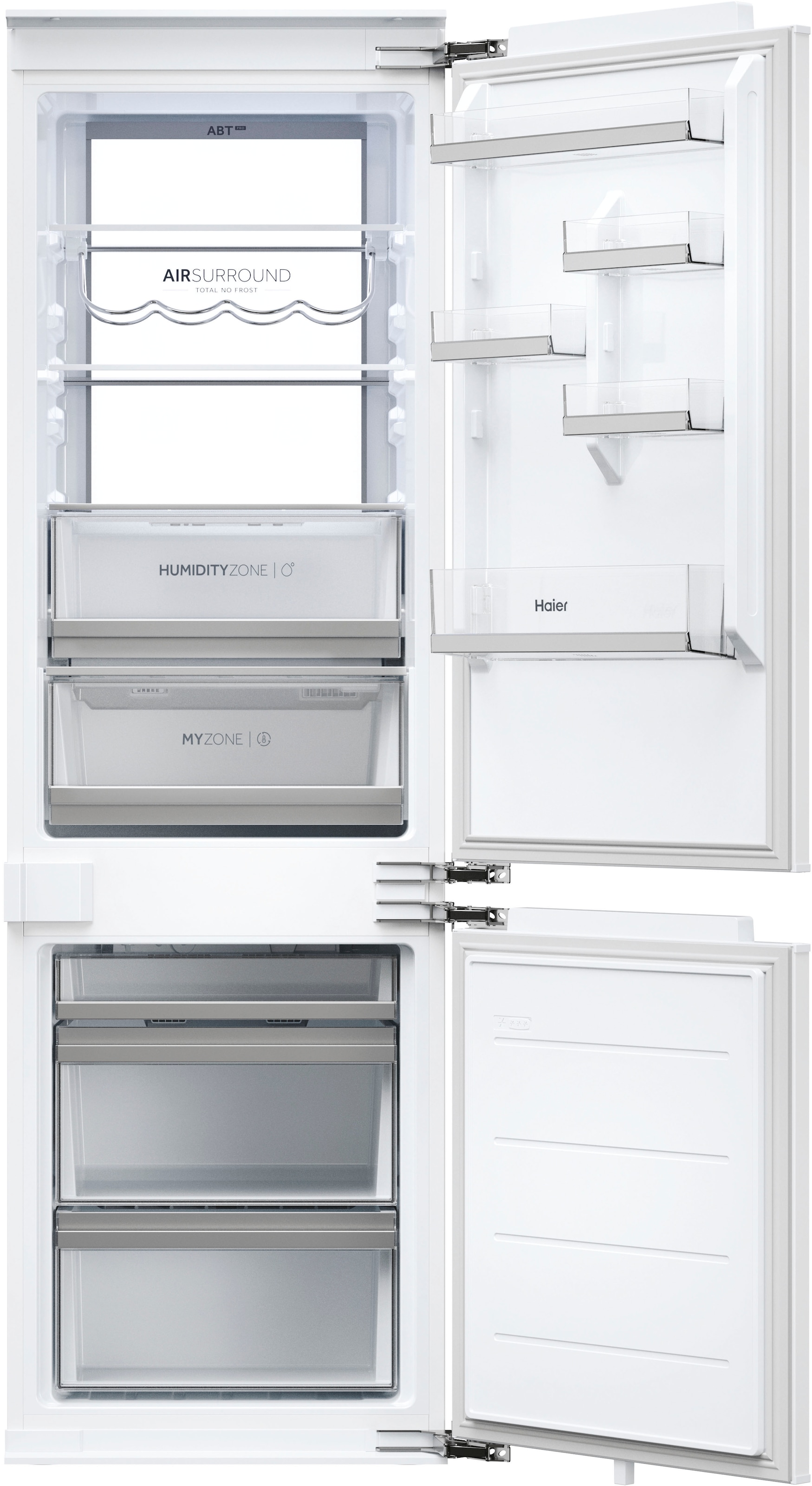 Haier Einbaukühlschrank Titanium Series 6 »HBW7518BT«, mit Daylight-System
