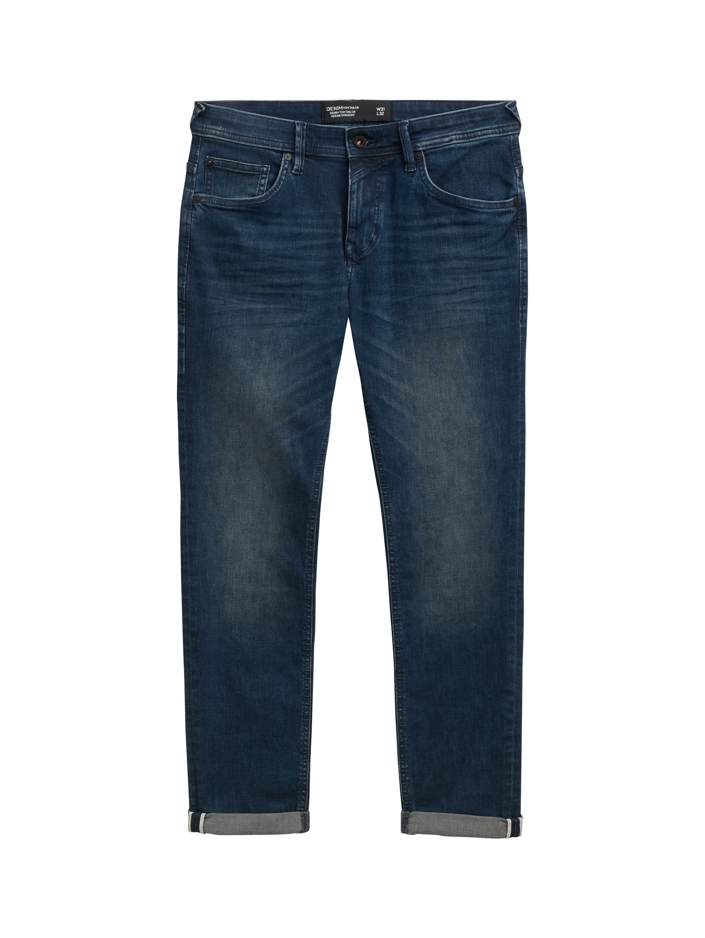 TOM TAILOR Denim Straight-Jeans »AEDAN«, im klassischen 5-Pocket-Stil