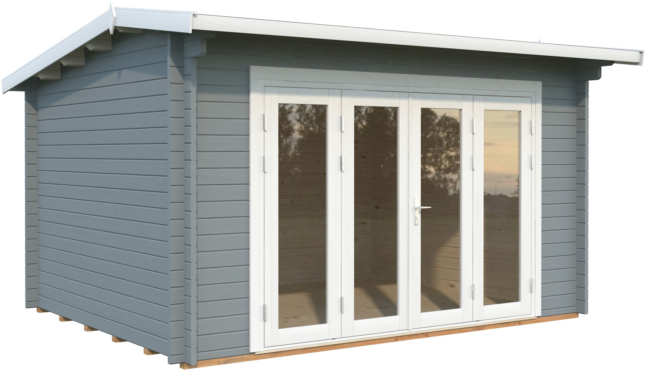 Palmako Gartenhaus "Ines Bitfold" verschiedene Farben