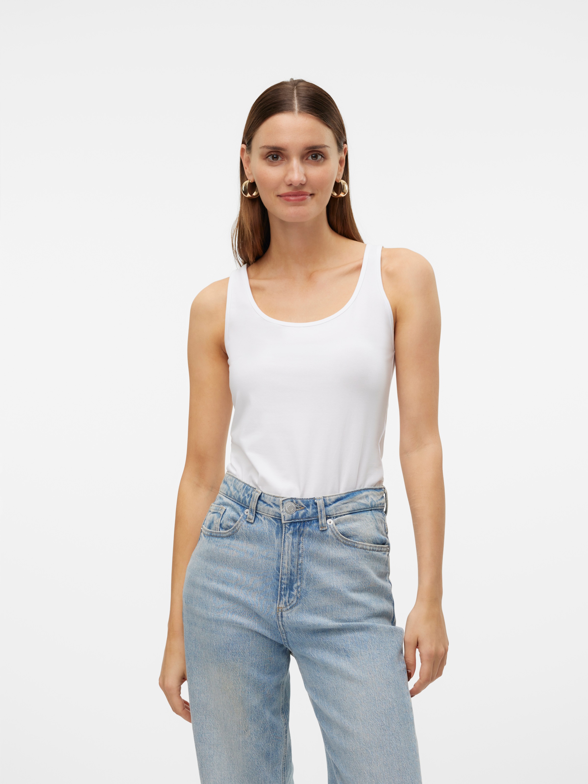 Vero Moda Tanktop "VMLULU LONG TANK TOP JRS GA NOOS" günstig online kaufen