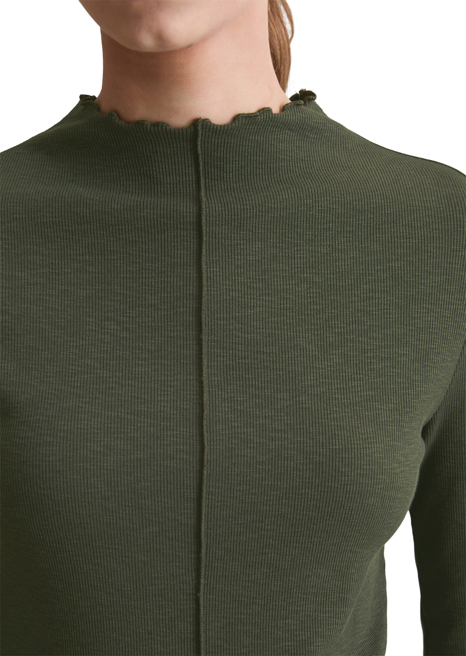 Marc O'Polo DENIM Langarmshirt »aus Organic Cotton-Stretch-Jersey«