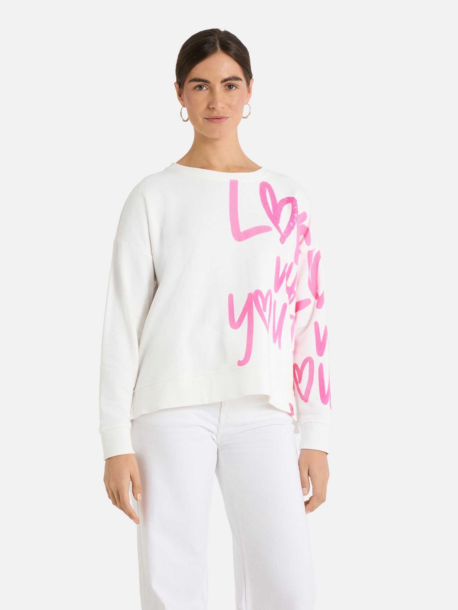 Lieblingsstück Sweatshirt "SkipL", mit Statement-Print, locker geschnitten günstig online kaufen