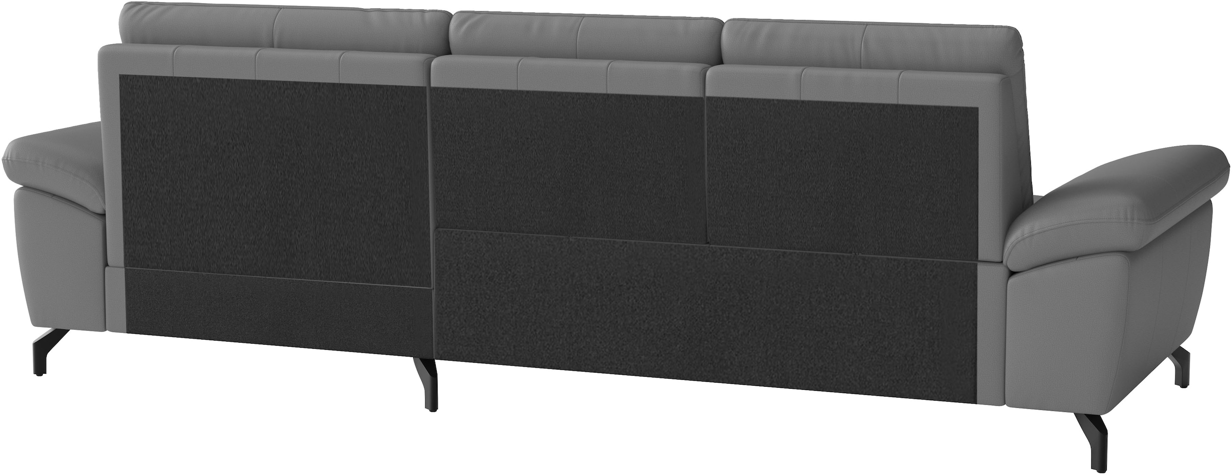 sit&more Ecksofa »Chelsea L-Form, B: 264 cm, Leder« optional mit Bettfunktion und Bettkasten