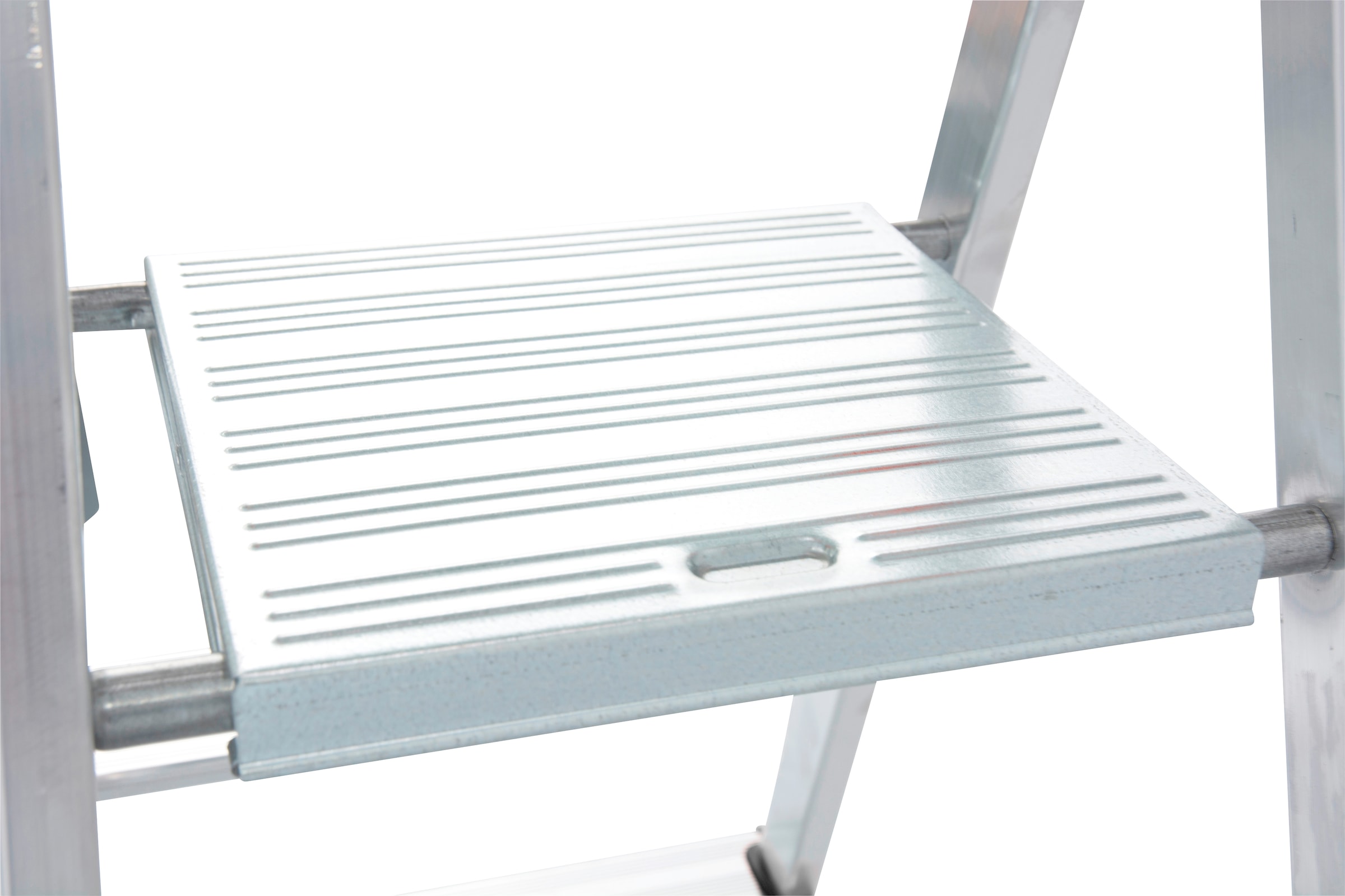 KRAUSE Stehleiter »Solidy«, Aluminium, 1x8 Stufen, Arbeitshöhe ca. 370 cm