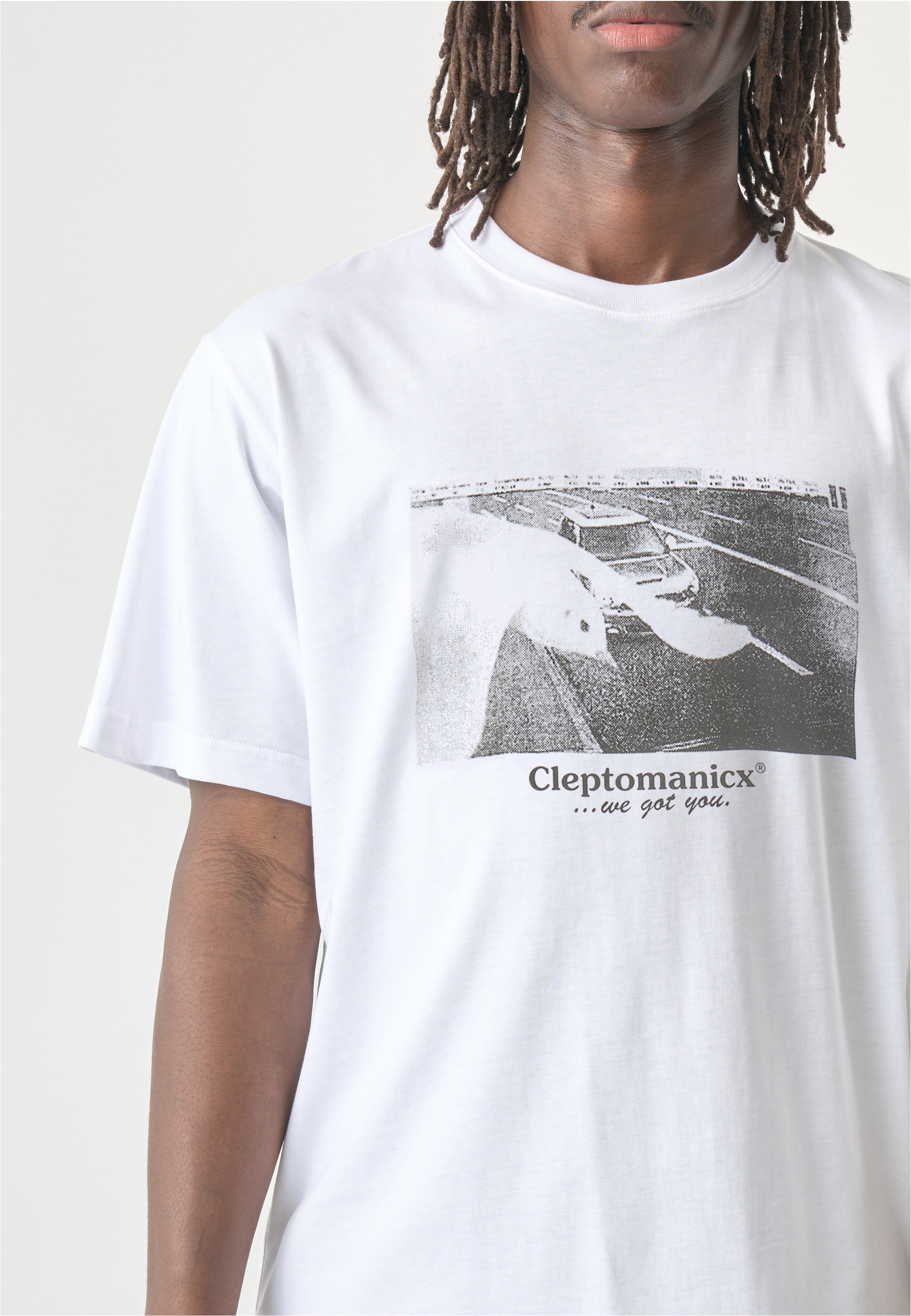 Cleptomanicx T-Shirt »We got you..« mit coolem Frontprint