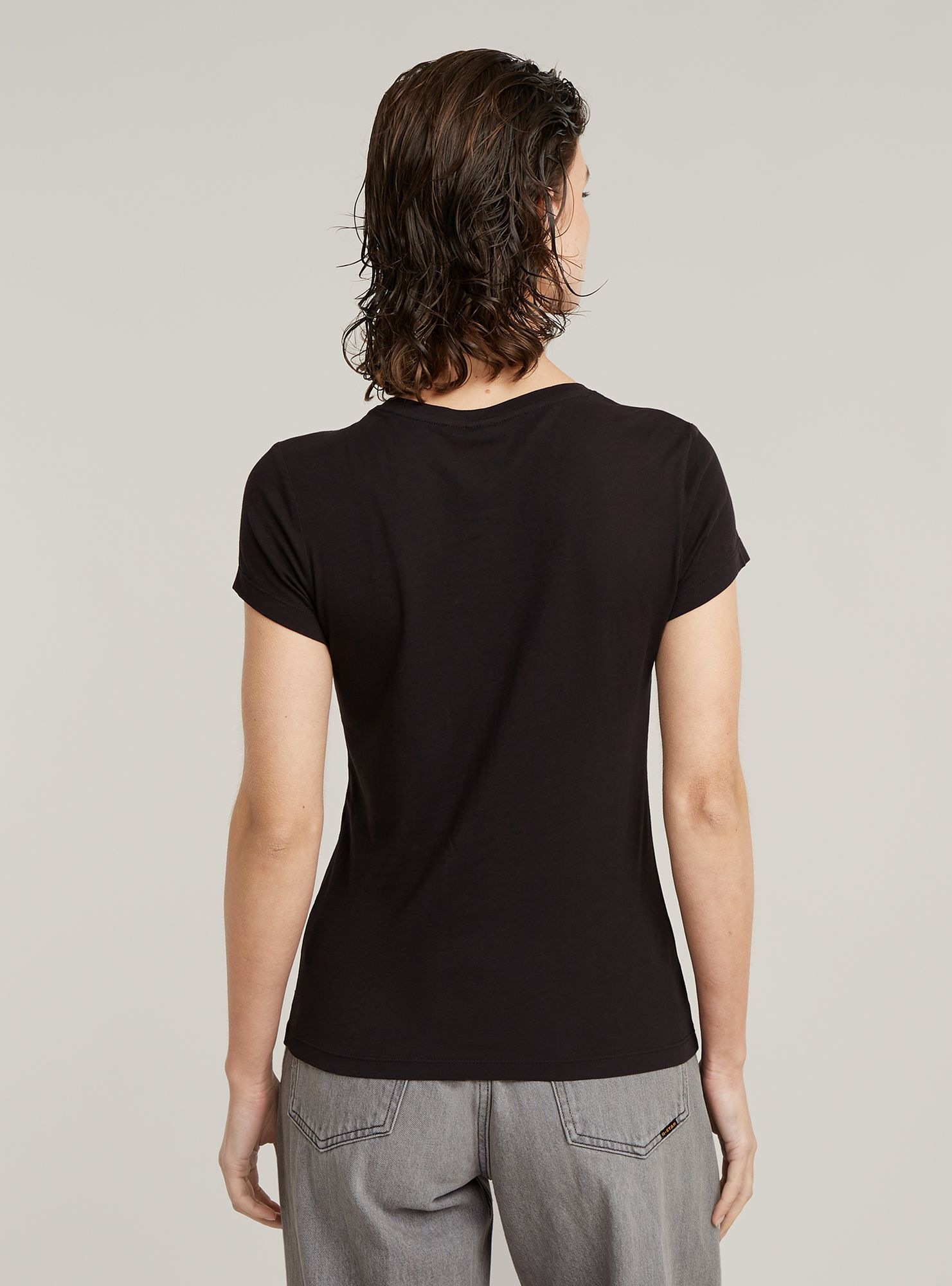 G-STAR T-Shirt "Eyben Slim V-Neck Top 2.0" günstig online kaufen