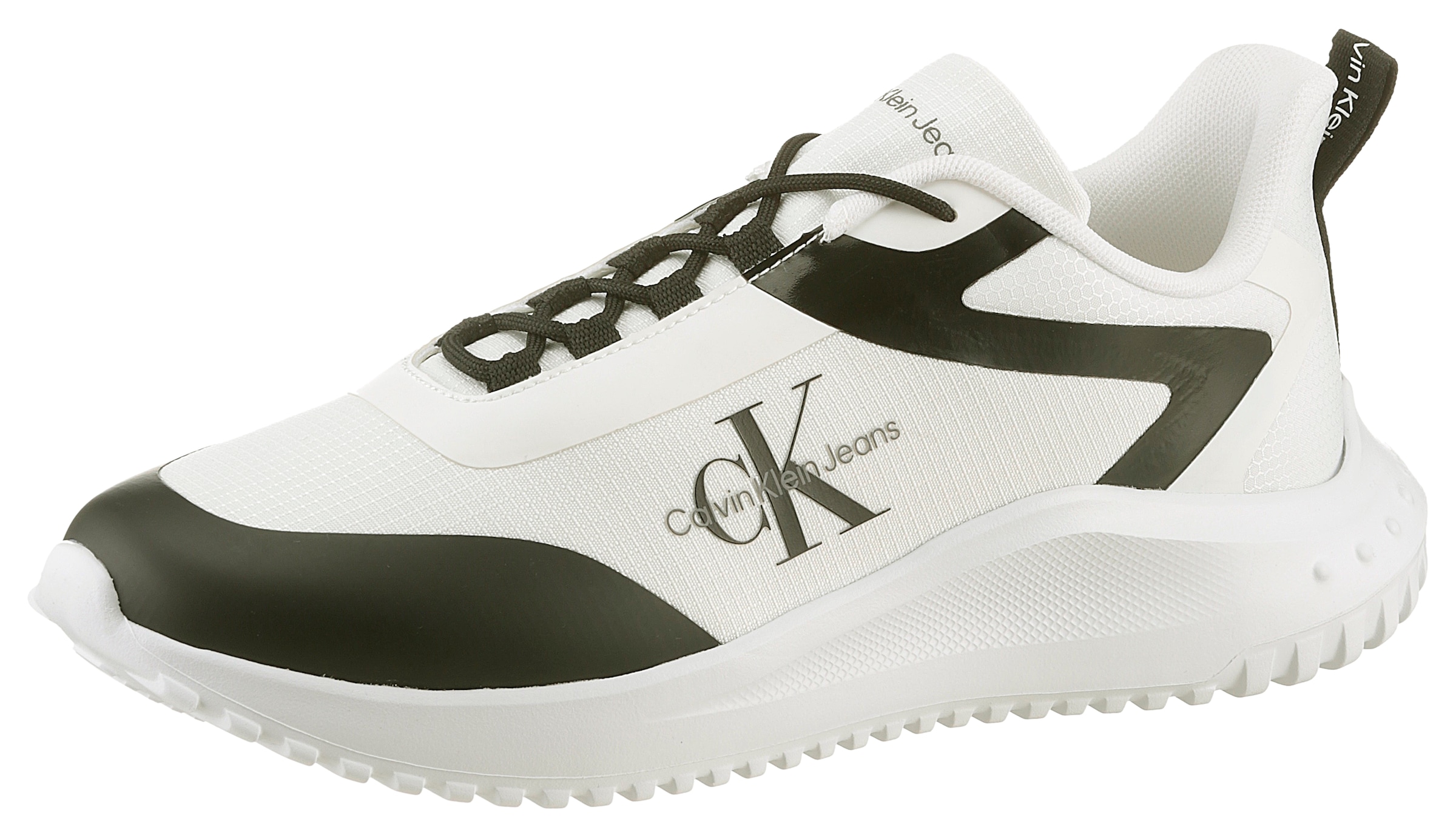 Calvin Klein Jeans Sneaker »EVA RUNNER LOW LACE ML MIX«, mit leichter Profilsohle, Freizeitschuh, Halbschuh, Schnürschuh