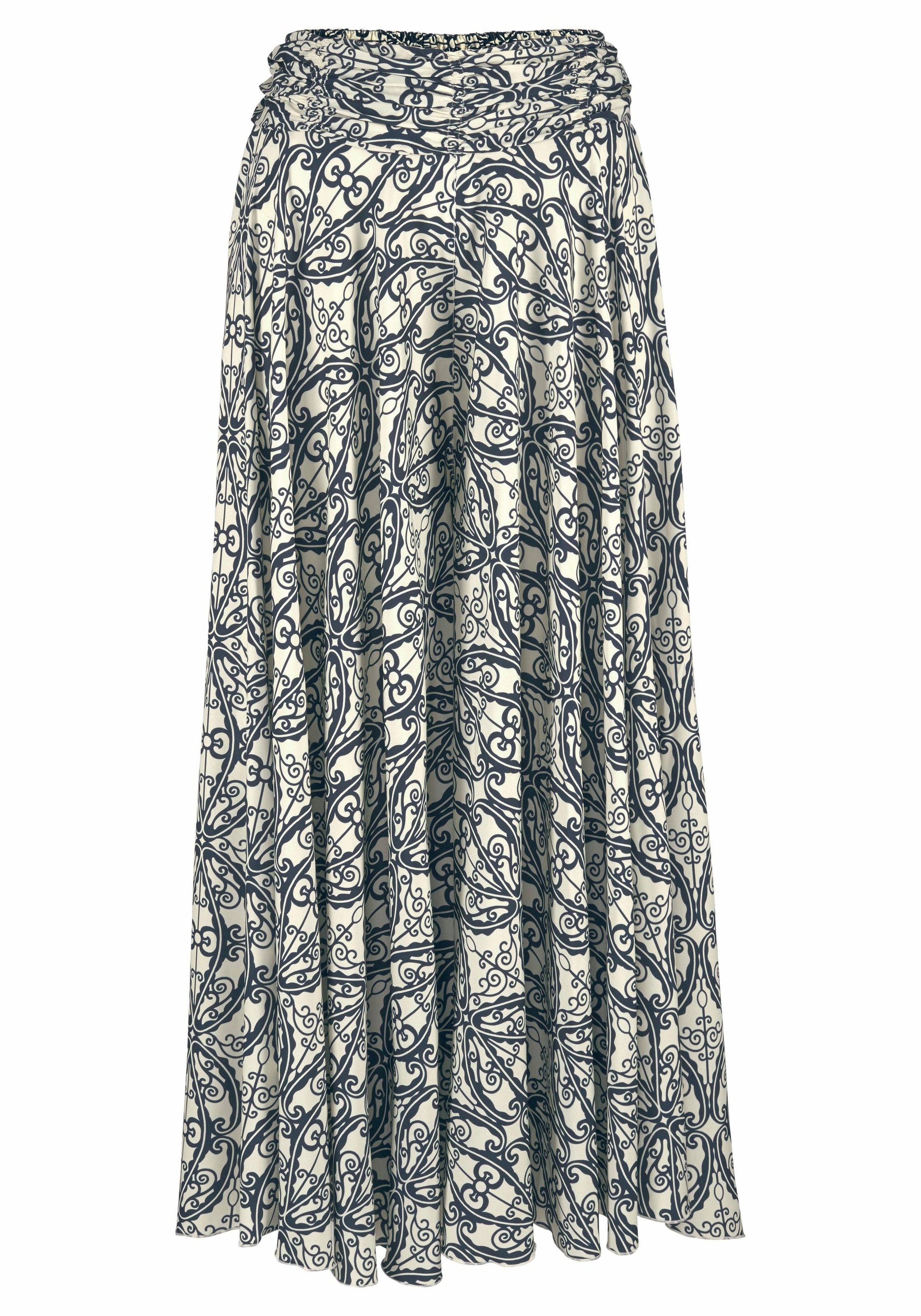 LASCANA Hosenrock mit Alloverdruck, Culotte, extraweites günstig online kaufen