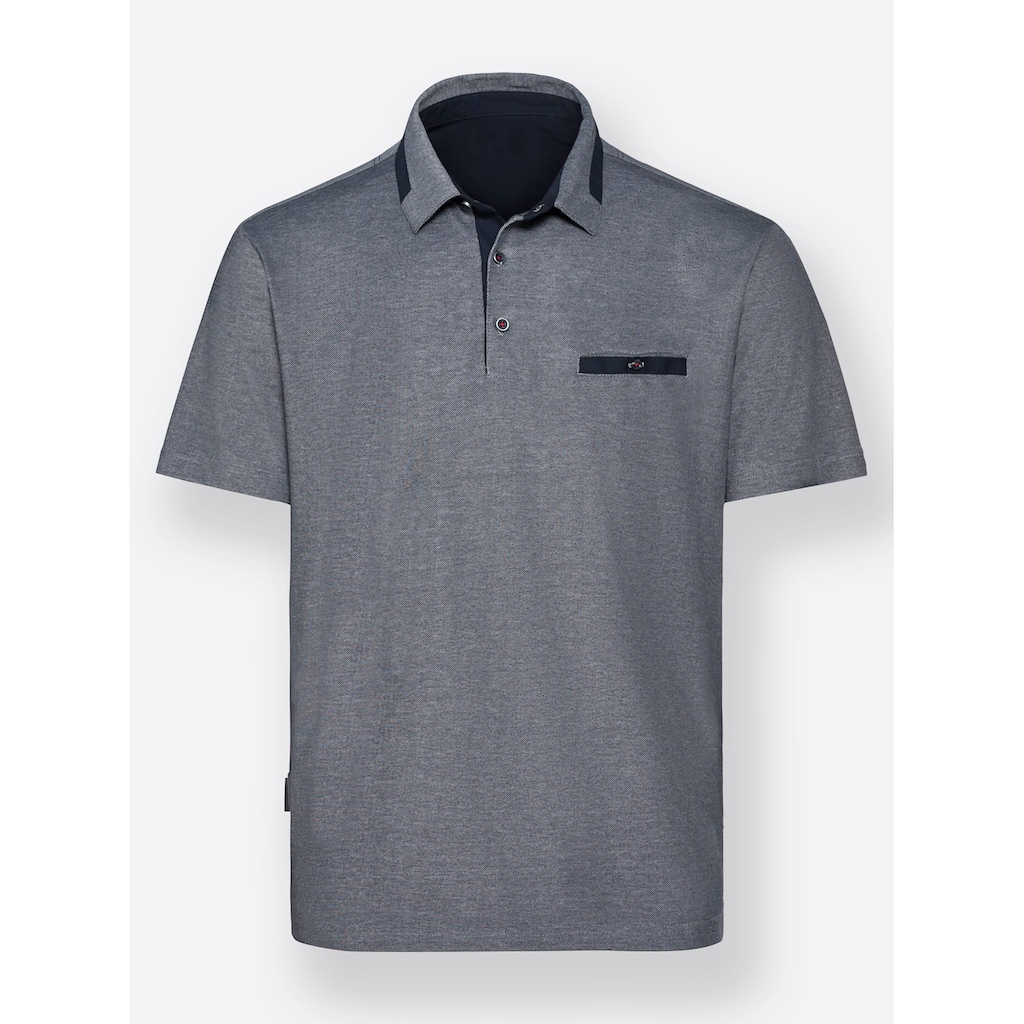 Marco Donati Poloshirt »Kurzarm-Poloshirt«, (1 tlg.)