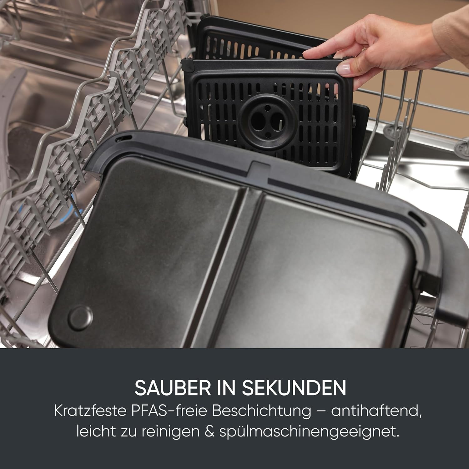Severin Heißluftfritteuse »FR 2490    9 l "Flex Max Dual"« 2600 W