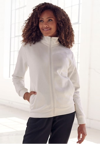 Bench. Loungewear Bliuzonas »-Loungejacke« su Stehkragen...