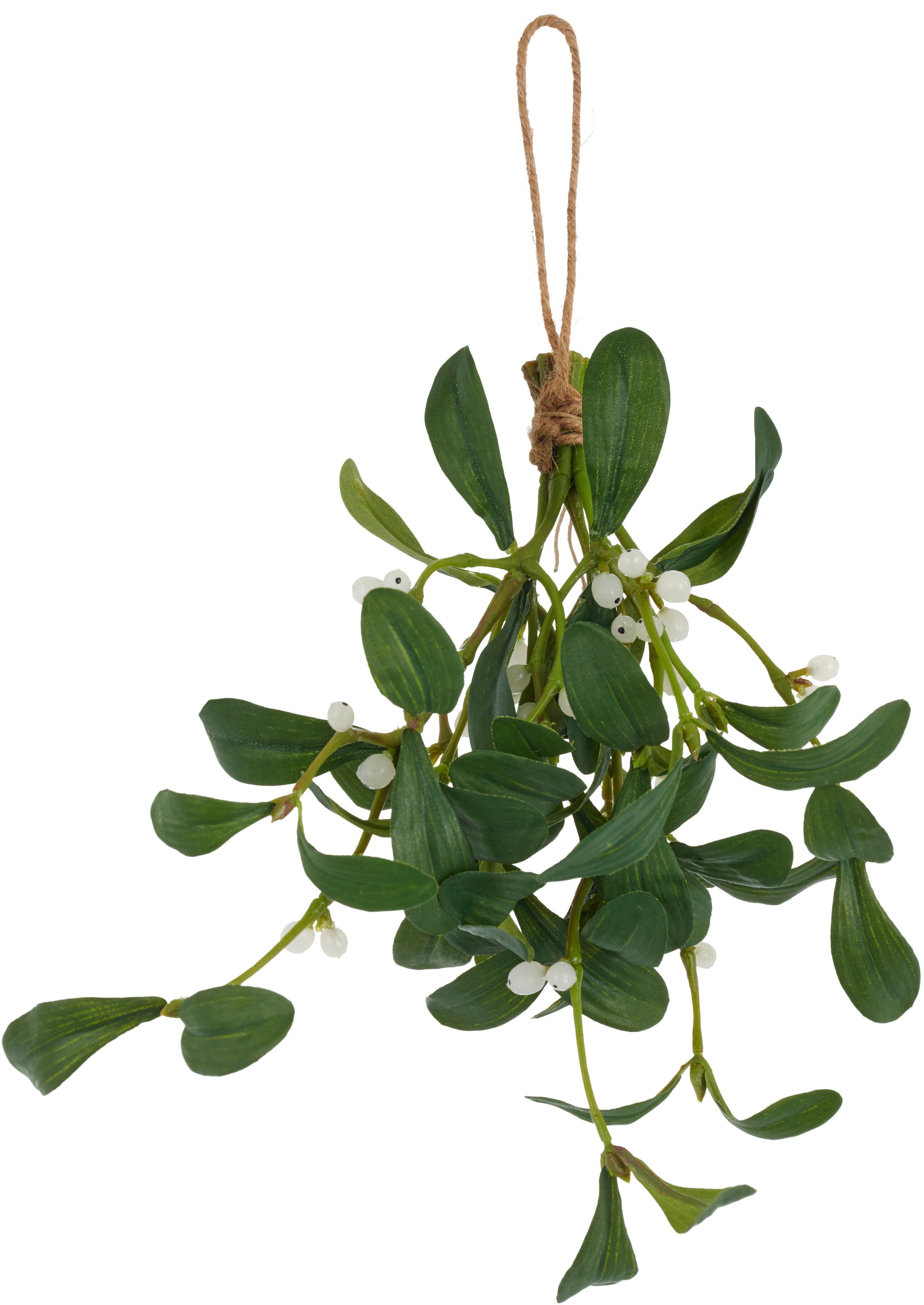 Creativ green Winterliche Kunstpflanze "Hänger mit Mistelzweigen" günstig online kaufen