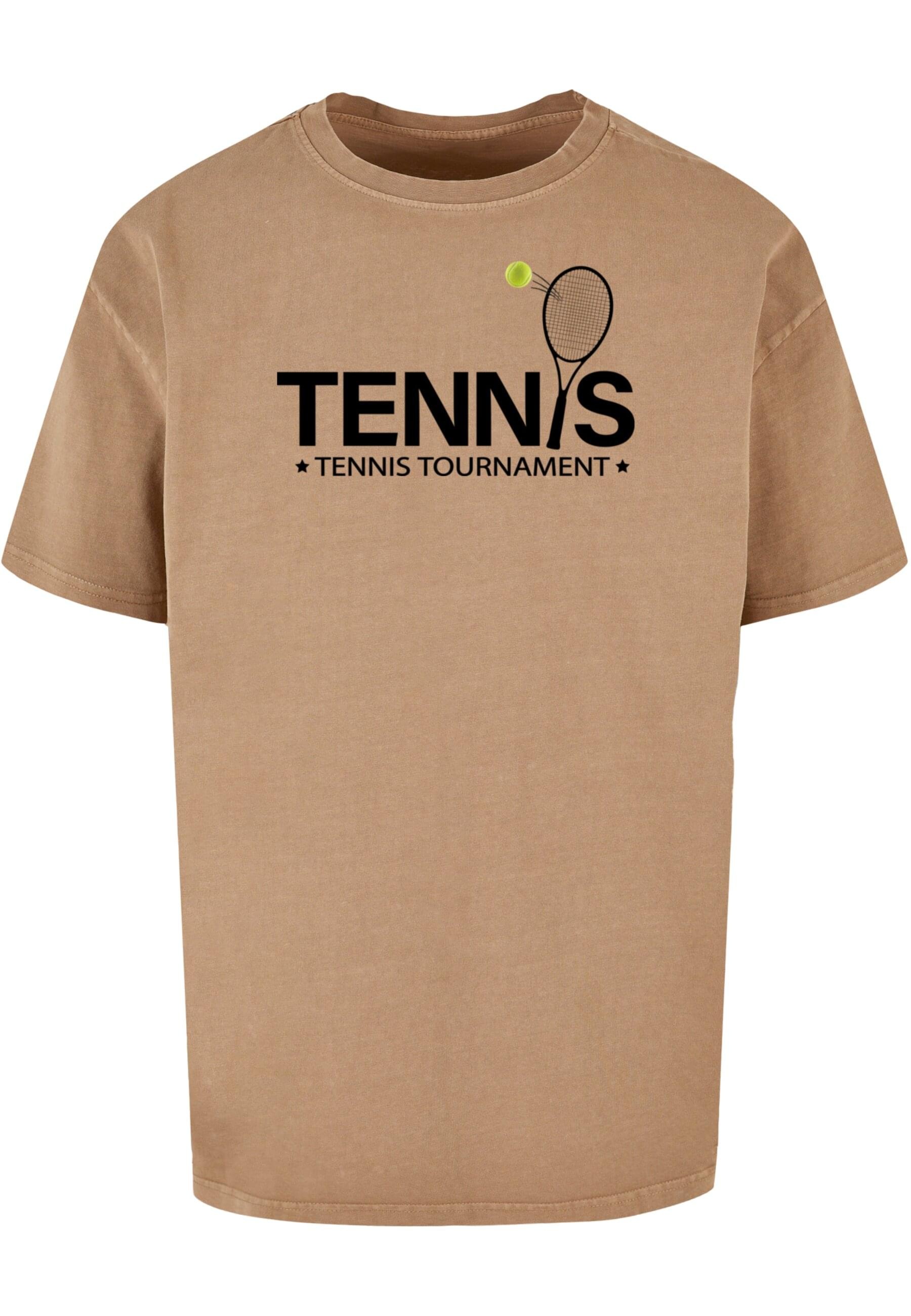 Merchcode T-Shirt "Merchcode Herren Tennis Racket Acid Washed Oversized Tee günstig online kaufen