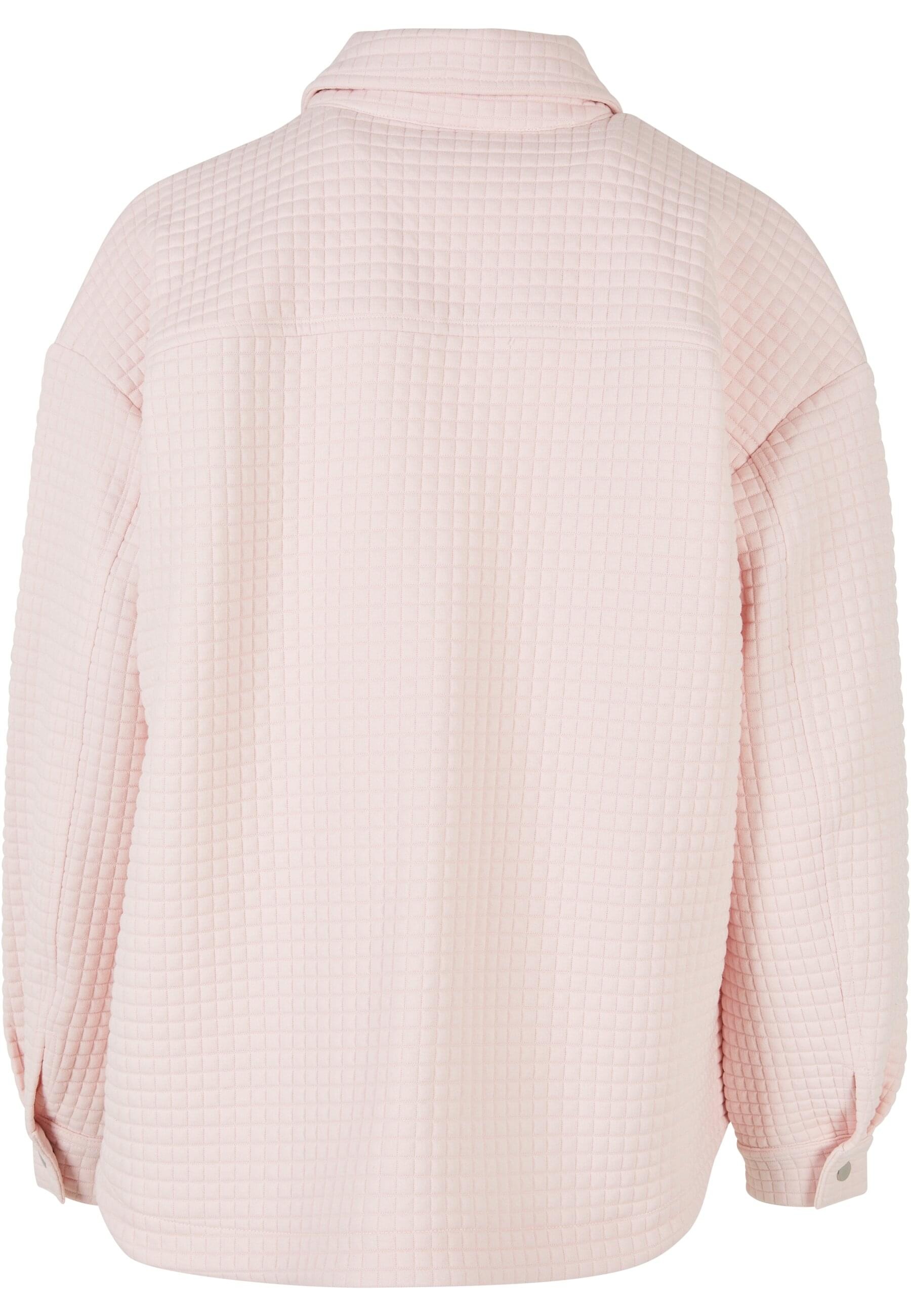 URBAN CLASSICS Sweatjacke »Urban Classics Damen Ladies Quilted Sweat Overshirt«
