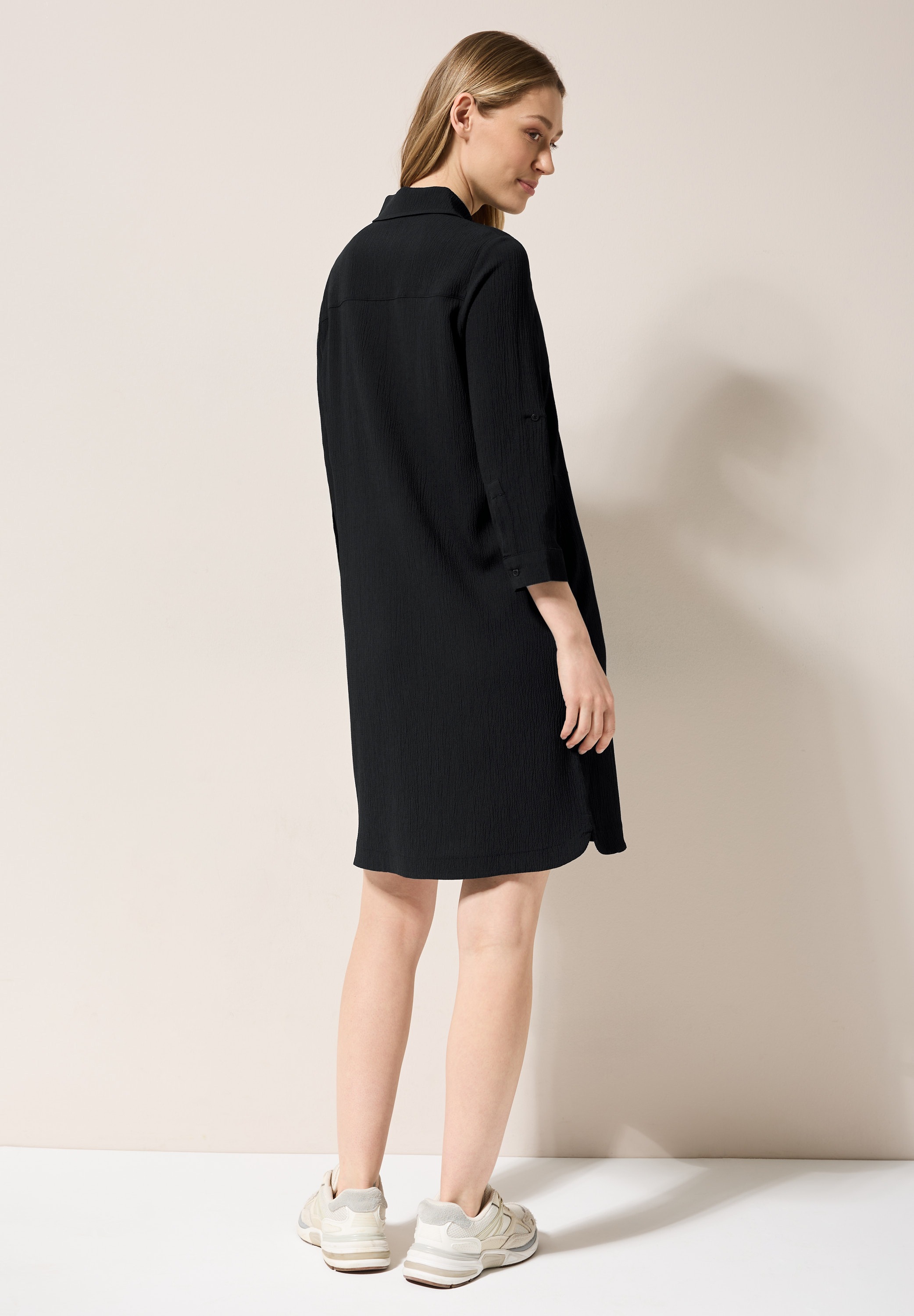 Cecil Blusenkleid Eingrifftaschen mit Knopfleiste günstig online kaufen