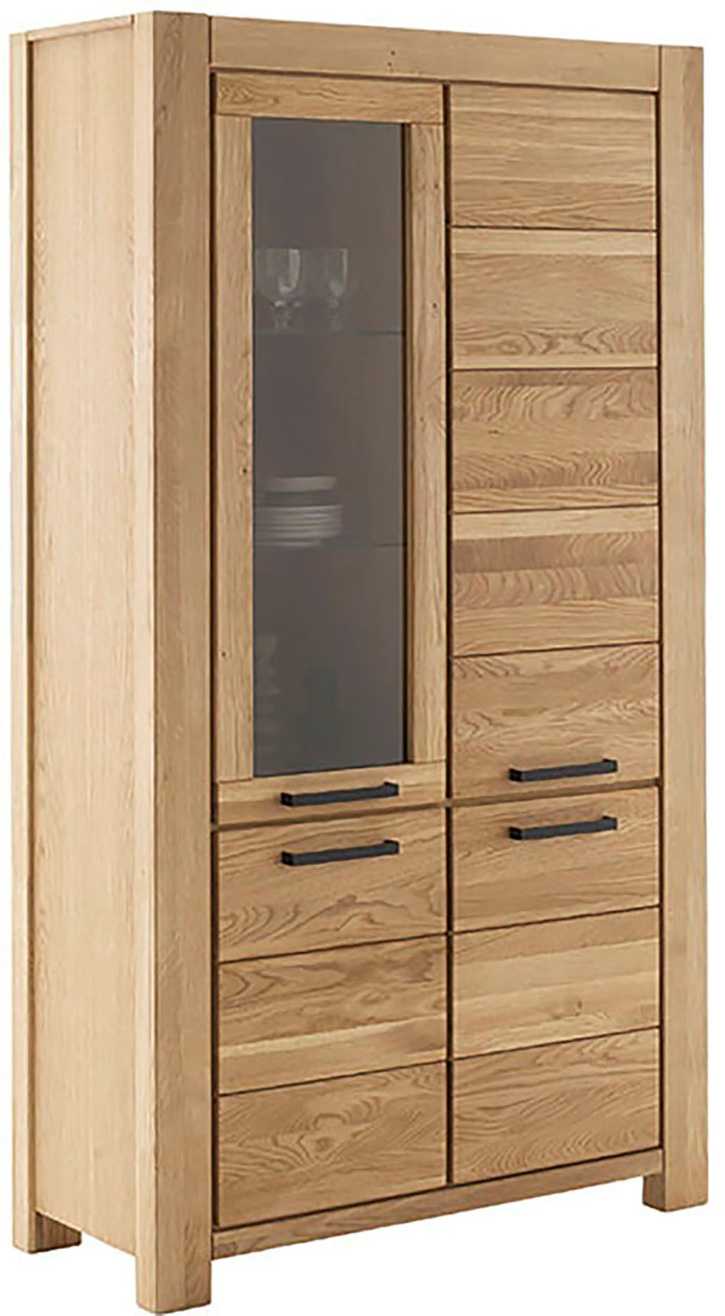 MCA living Vitrine "SILIAS Vitrine groß" 1 Stk. tlg. gedämpfte Türen günstig online kaufen