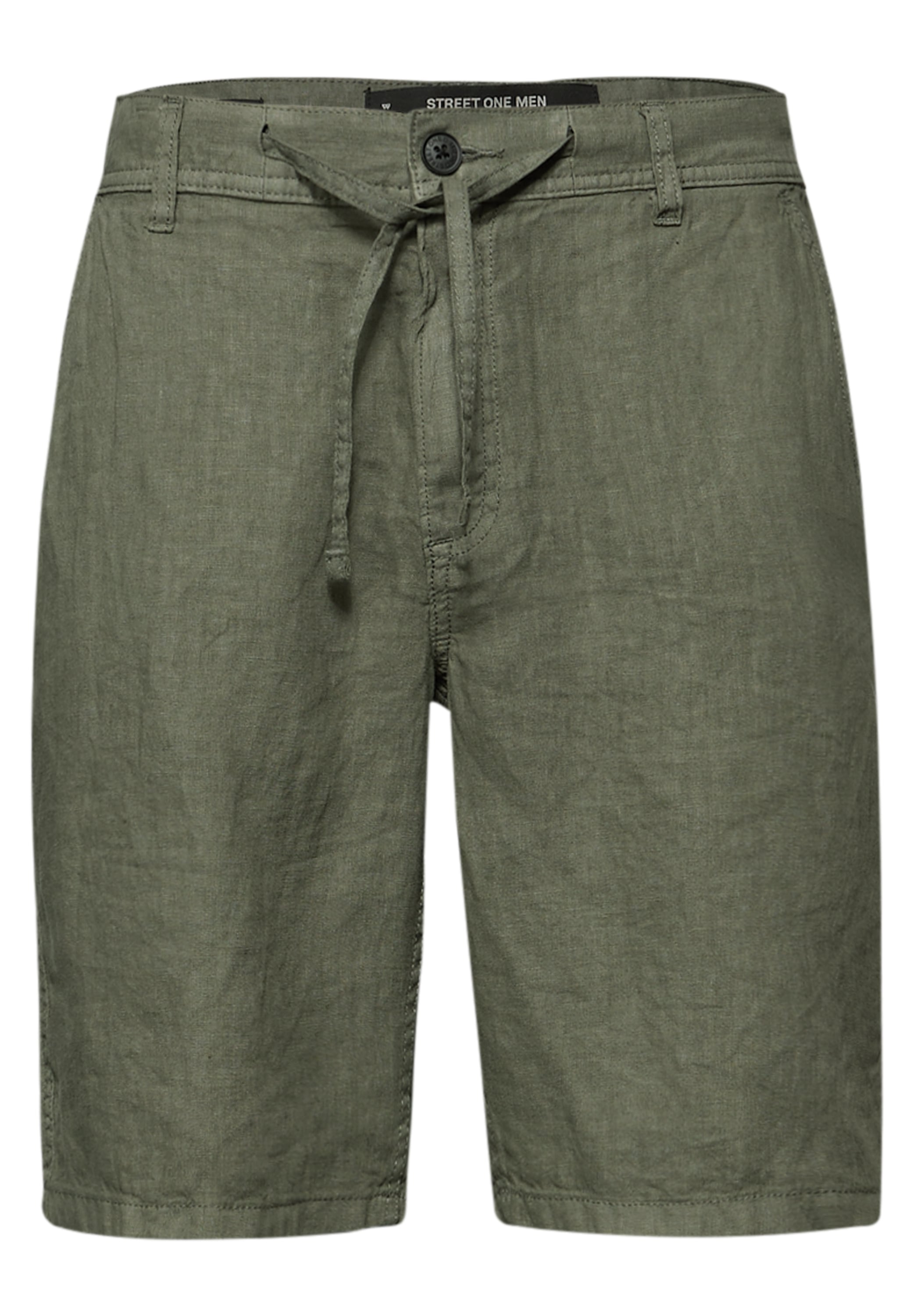 STREET ONE MEN Shorts  aus Leinen