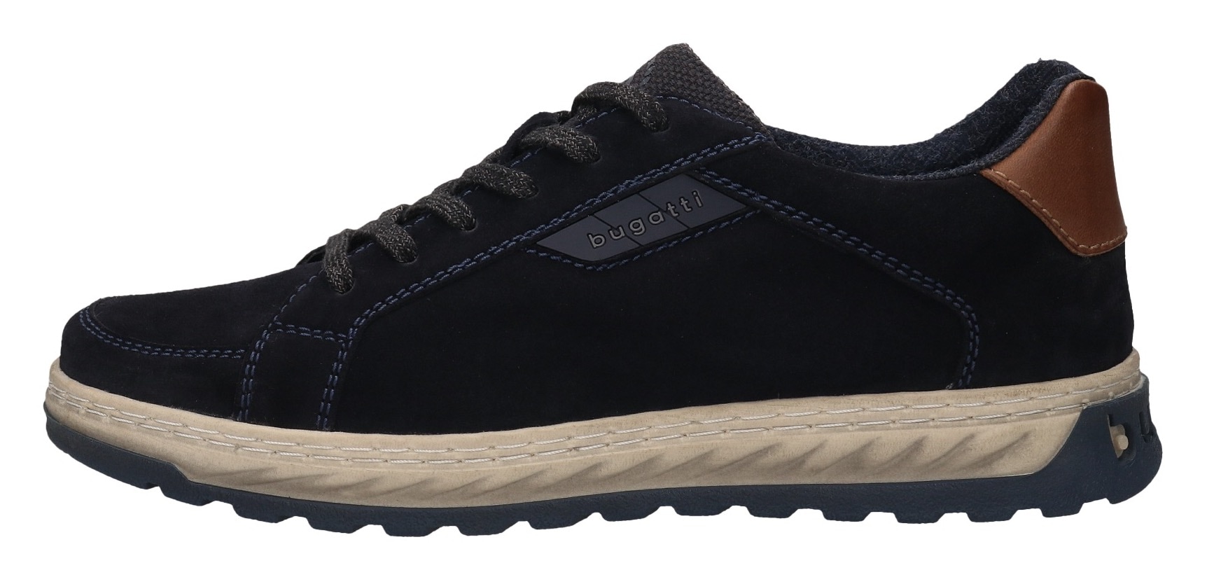bugatti Schnürschuh, Halbschuh, Sneaker, Freizeitschuh mit Profilsohle