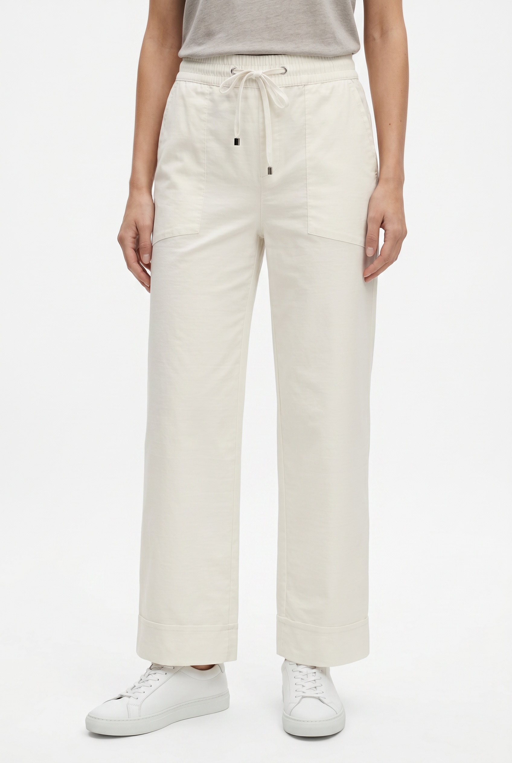 STREET ONE Stoffhose »Style Amalia«  Sommerhose mit elastischem Bund und Tunnelzug