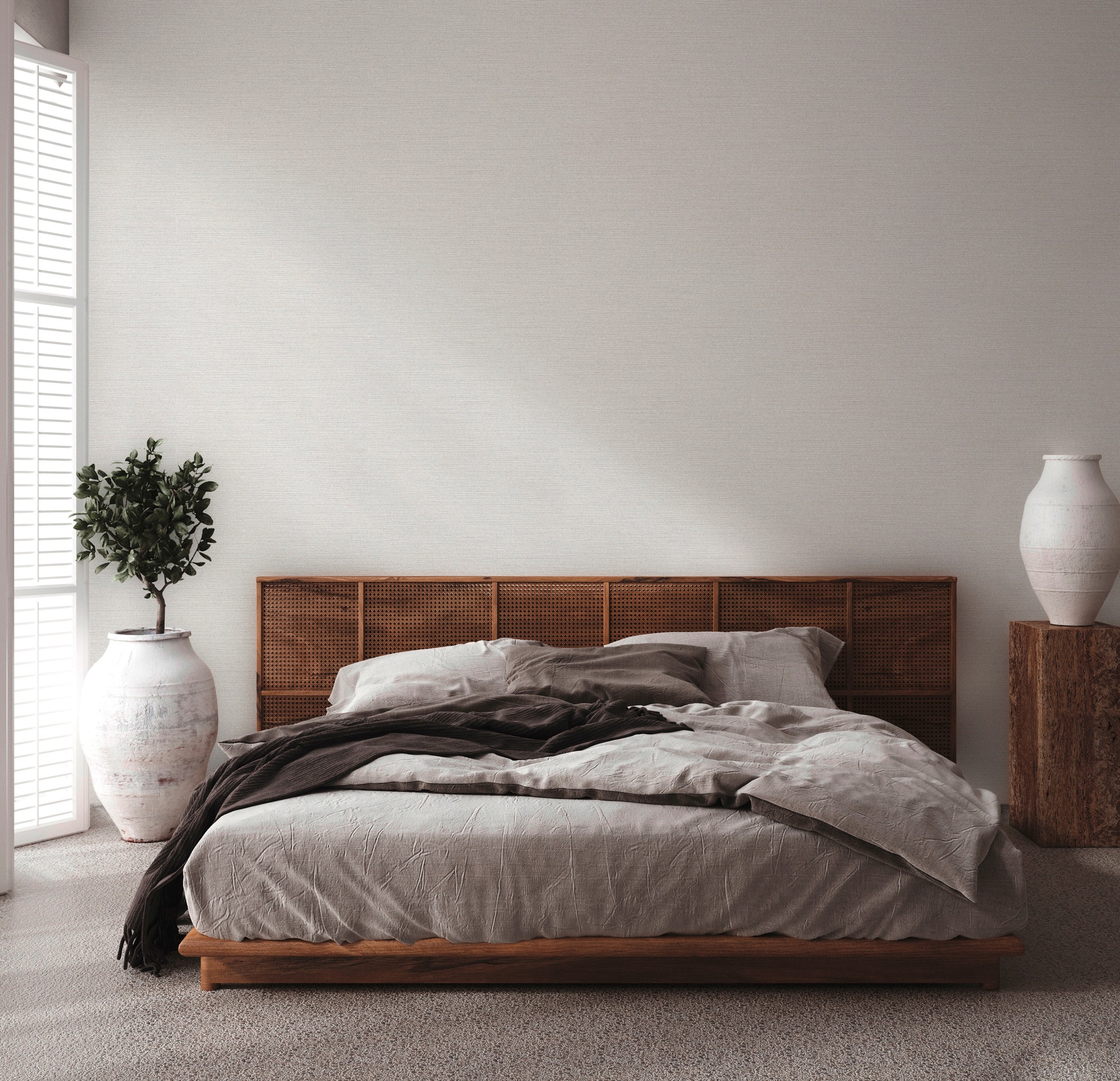 living walls Vliestapete »Metropolitan Stories, Mio Tokio« einfarbig | uni | unifarben leicht strukturiert Tapete Uni einfarbig Tapeten Wohnzimmer Schlafzimmer Küche Flur Design