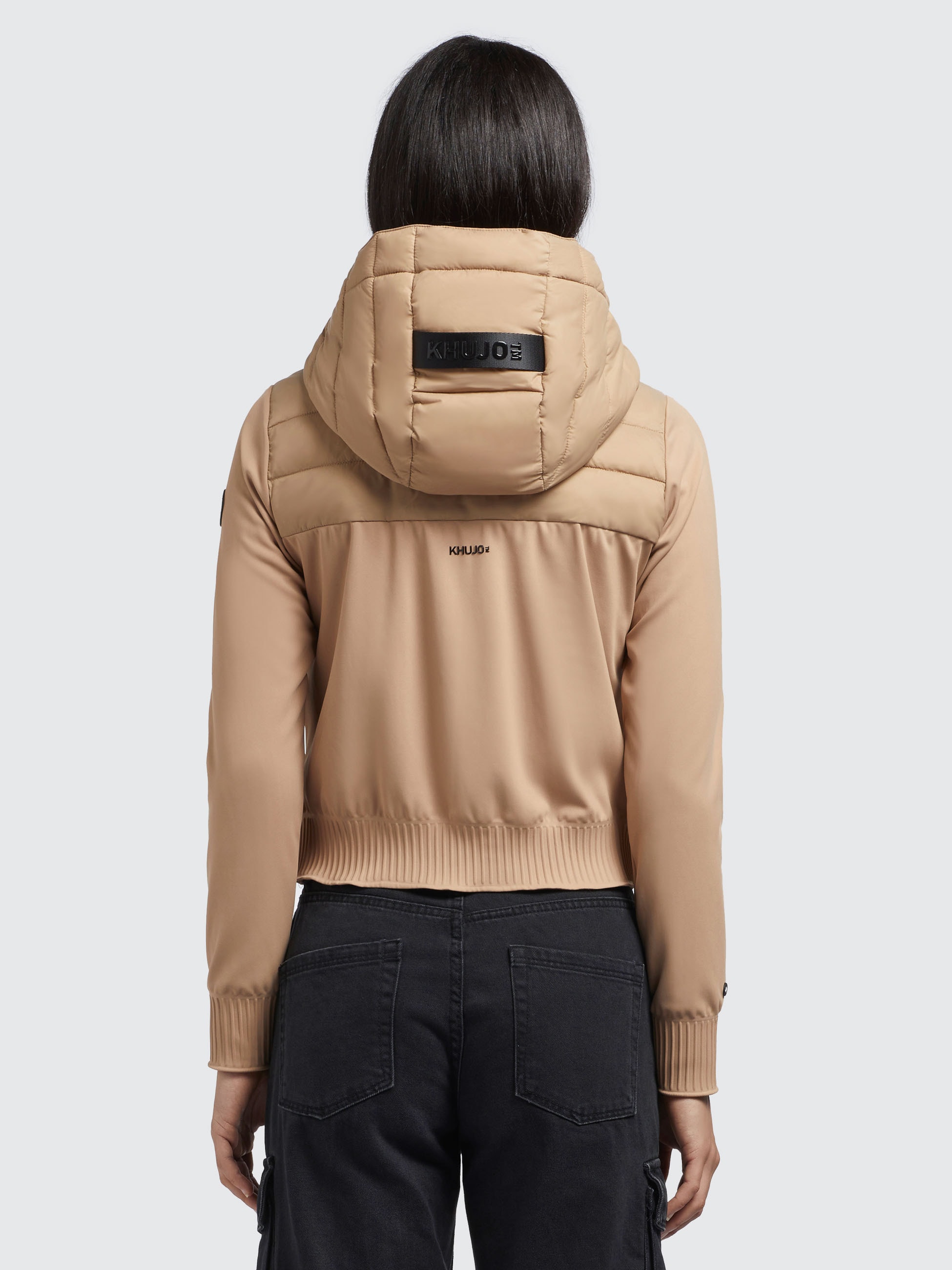 khujo Steppjacke »DALIS2 MATT«, mit Kapuze