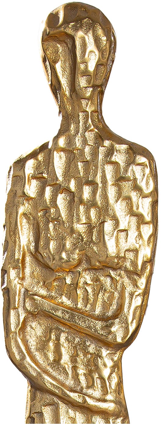 GILDE Dekofigur »Skulptur Frau Salvina goldfarben H. 138 cm«