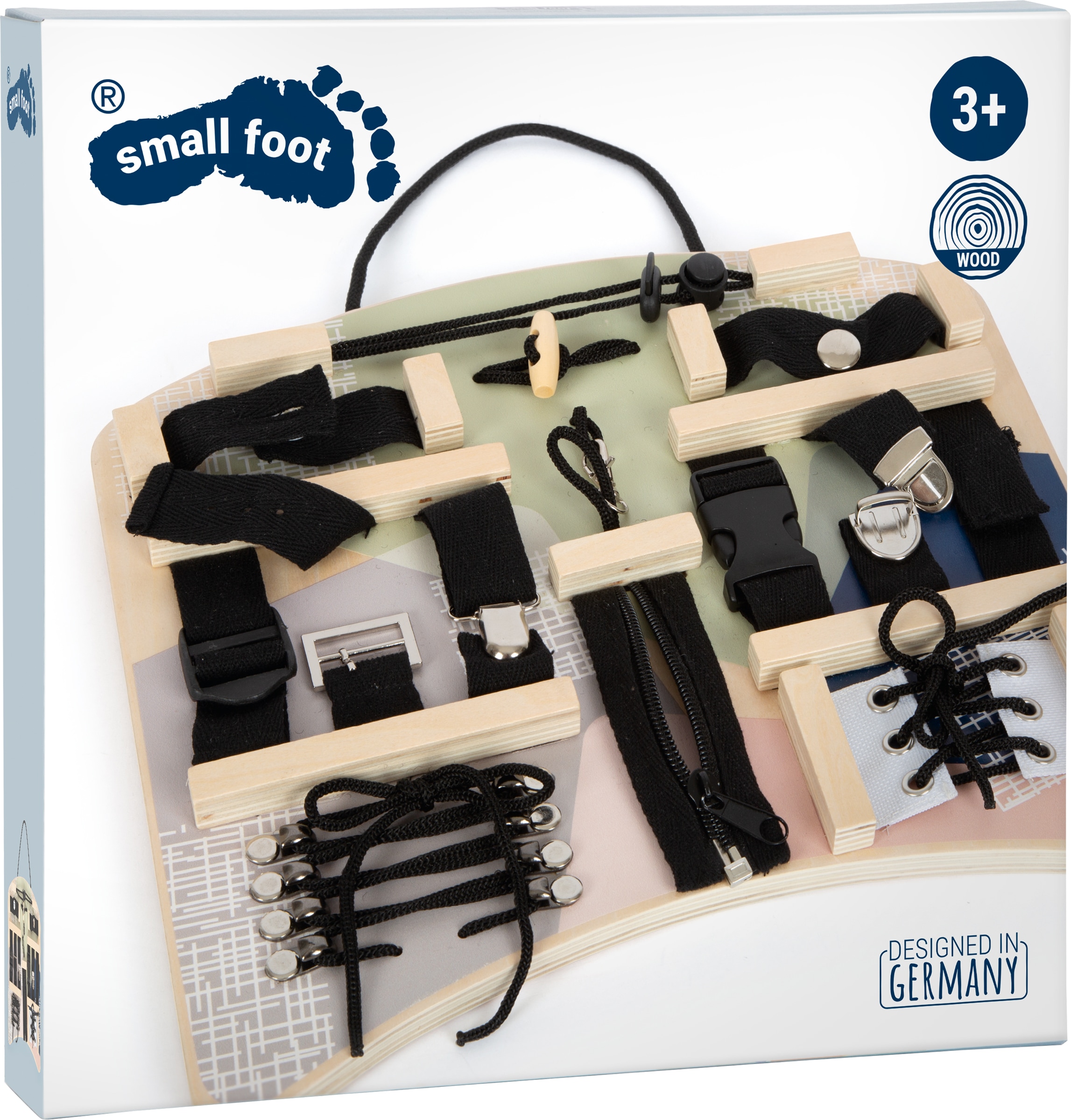 Small Foot Motorikbrett »Verschlüsse und Befestigung«