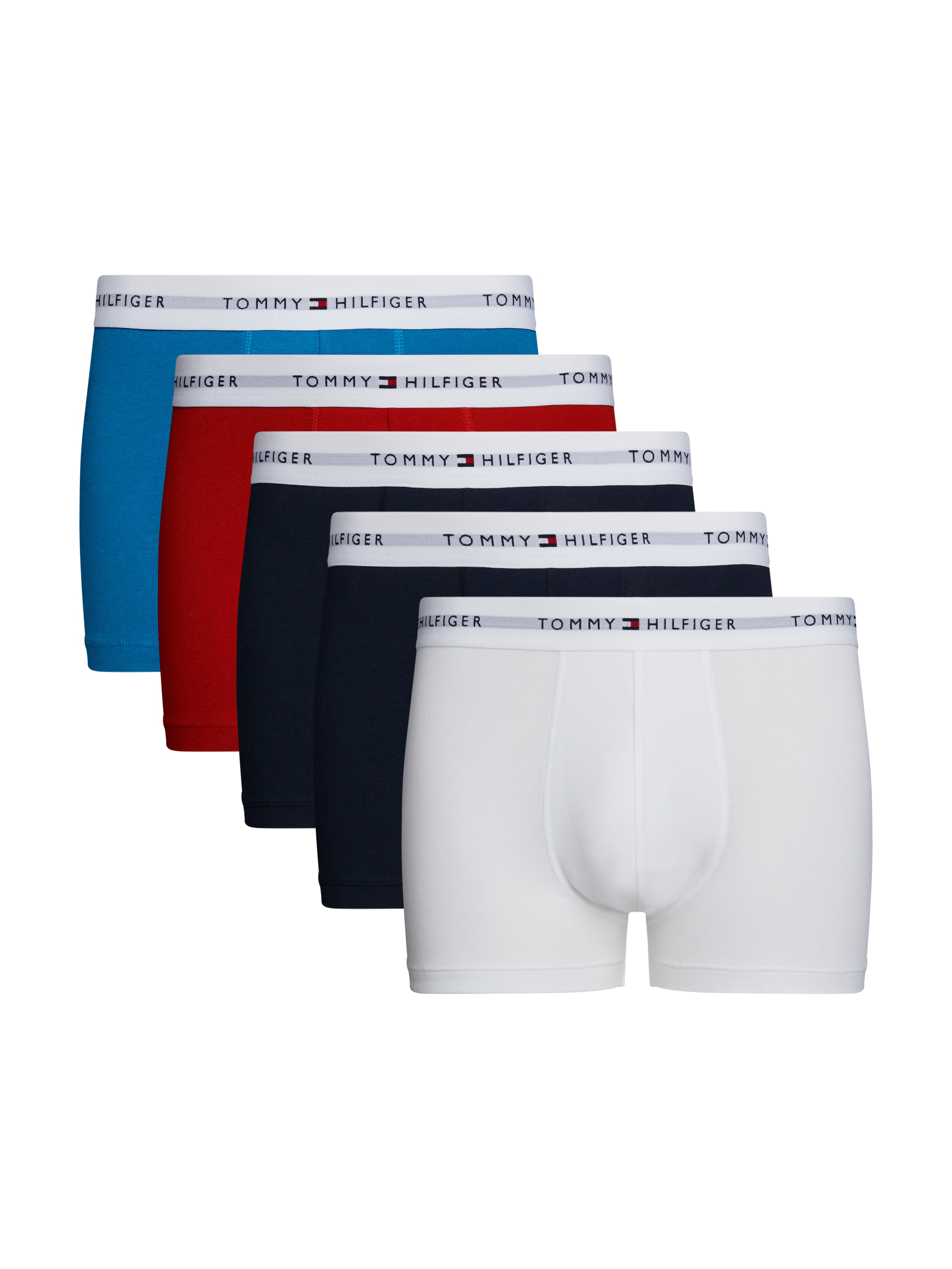 Tommy Hilfiger Underwear Trunk »5P TRUNK«, (Packung, 5 St., 5er-Pack), mit Logobund