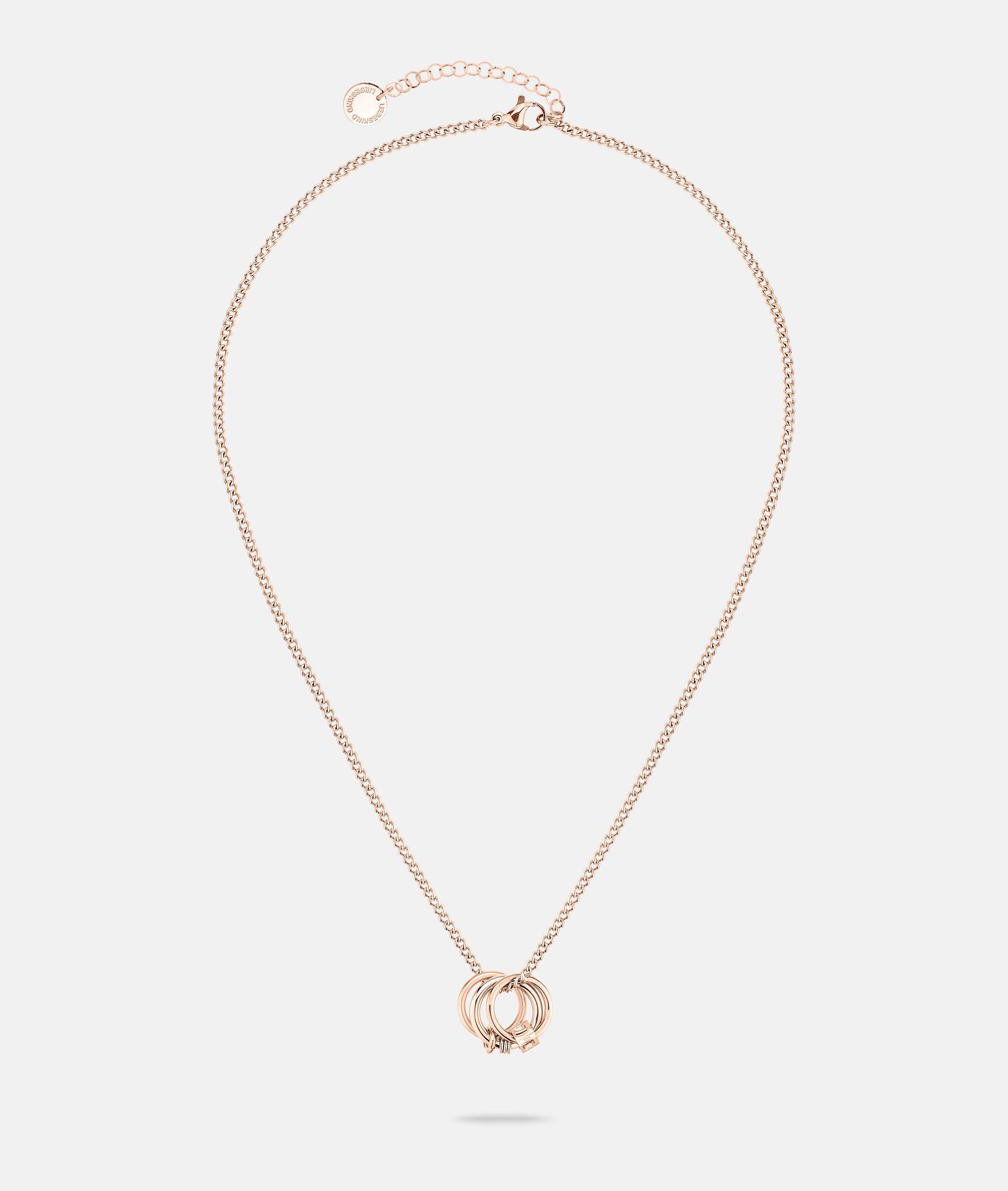 Liebeskind Berlin Kette mit Anhänger »Schmuck Geschenk Edelstahl Halskette The D-Link Mini«