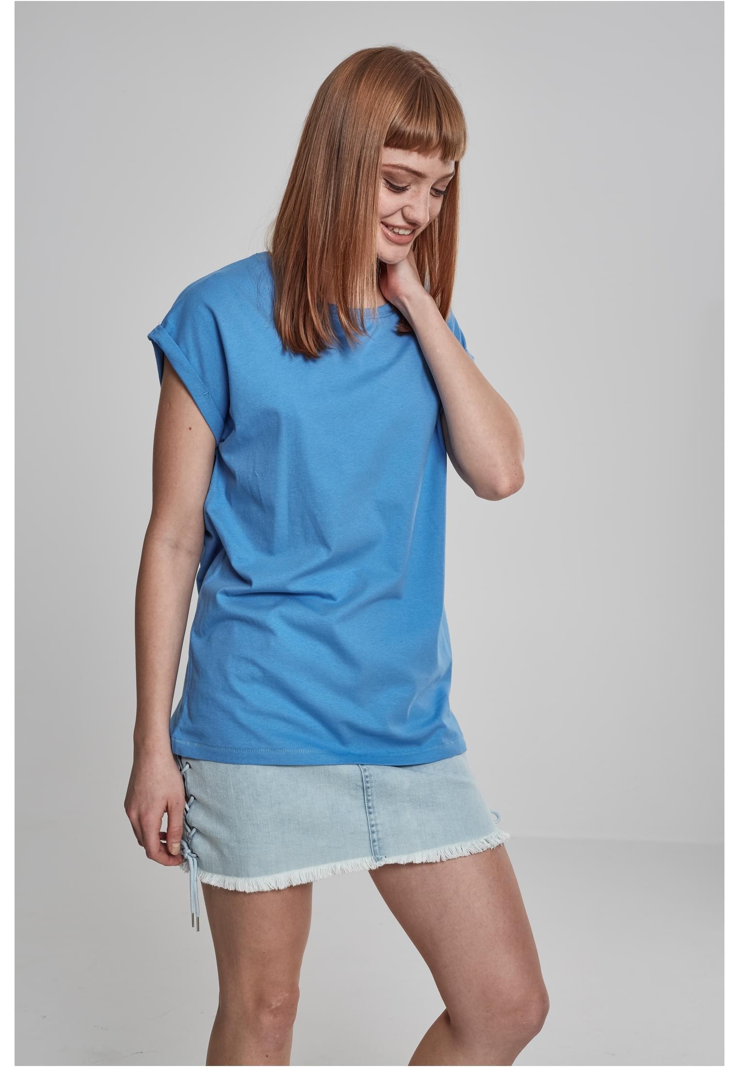 URBAN CLASSICS Kurzarmshirt »Damen Ladies tlg.) bestellen | Extended Tee«, online Shoulder BAUR (1