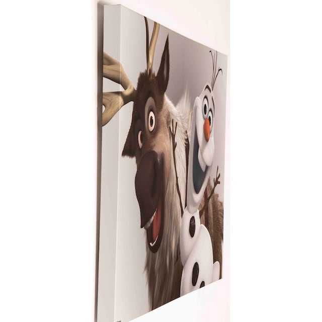 Disney Leinwandbild »Frozen Olaf & Sven«, (1 St.) kaufen | BAUR