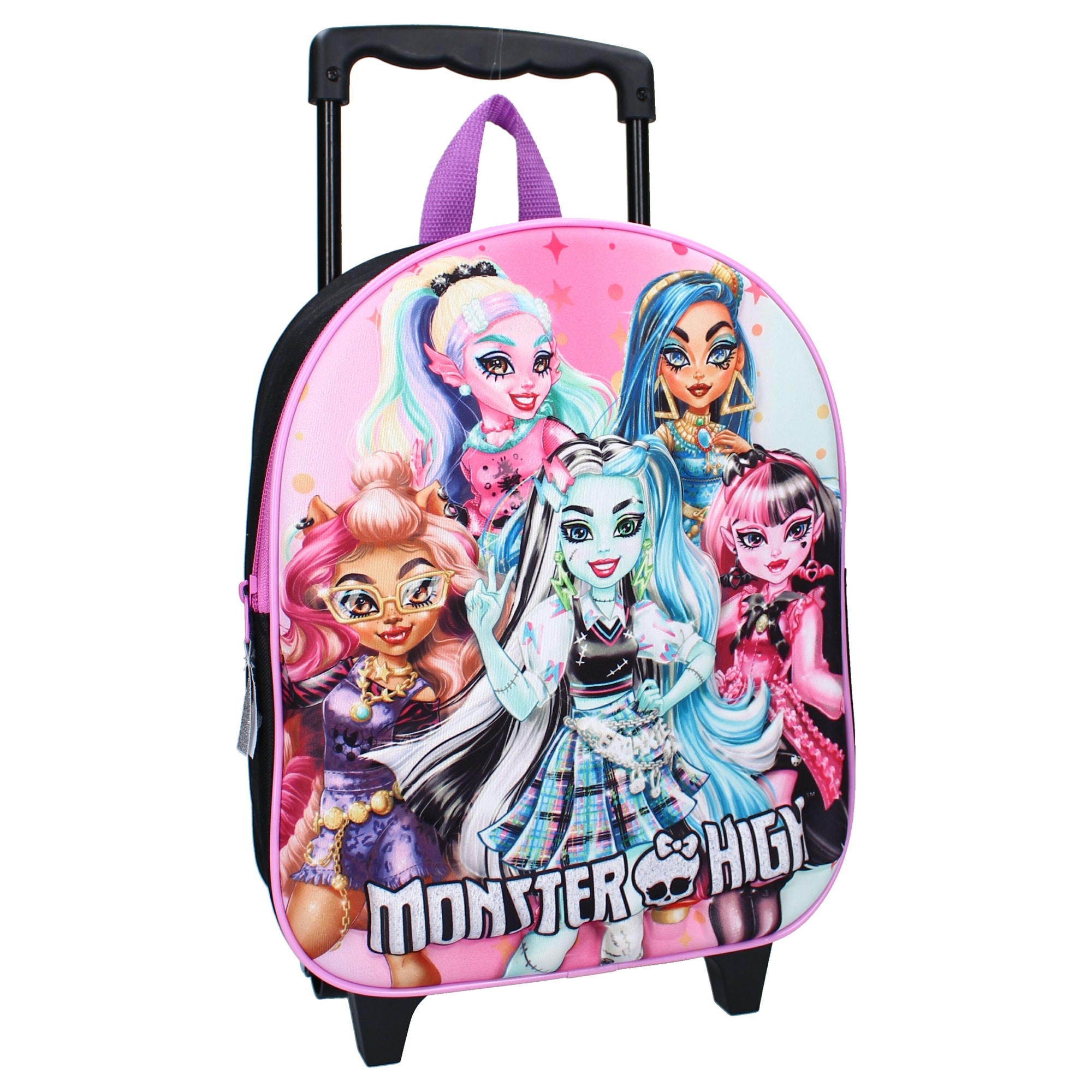 Vadobag Trolley »Trolley pack 3D Monster High The Boo Crew«, auch als Trolley ziehbar